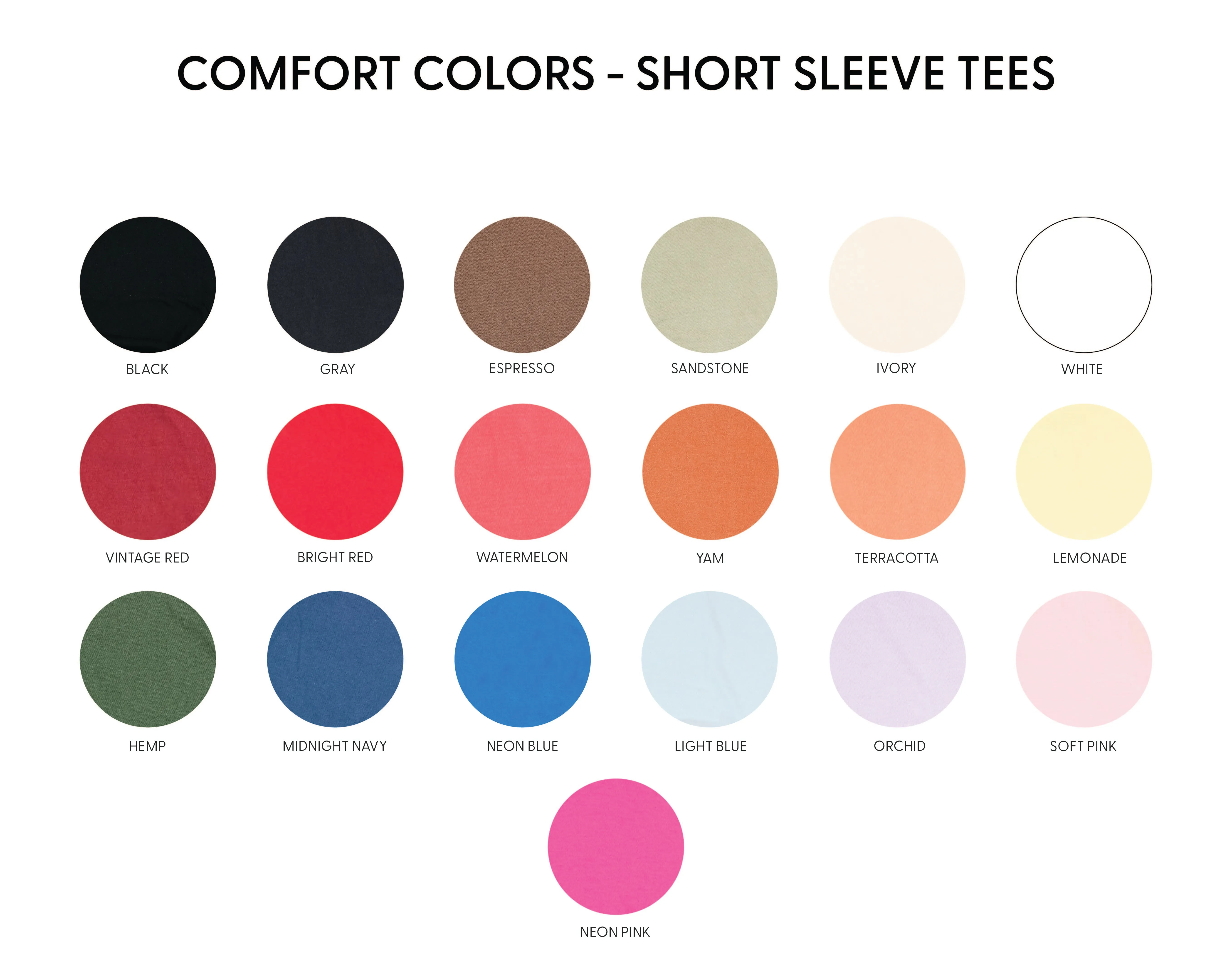 Grateful Heart - Block Font - SHORT SLEEVE COMFORT COLORS TEE