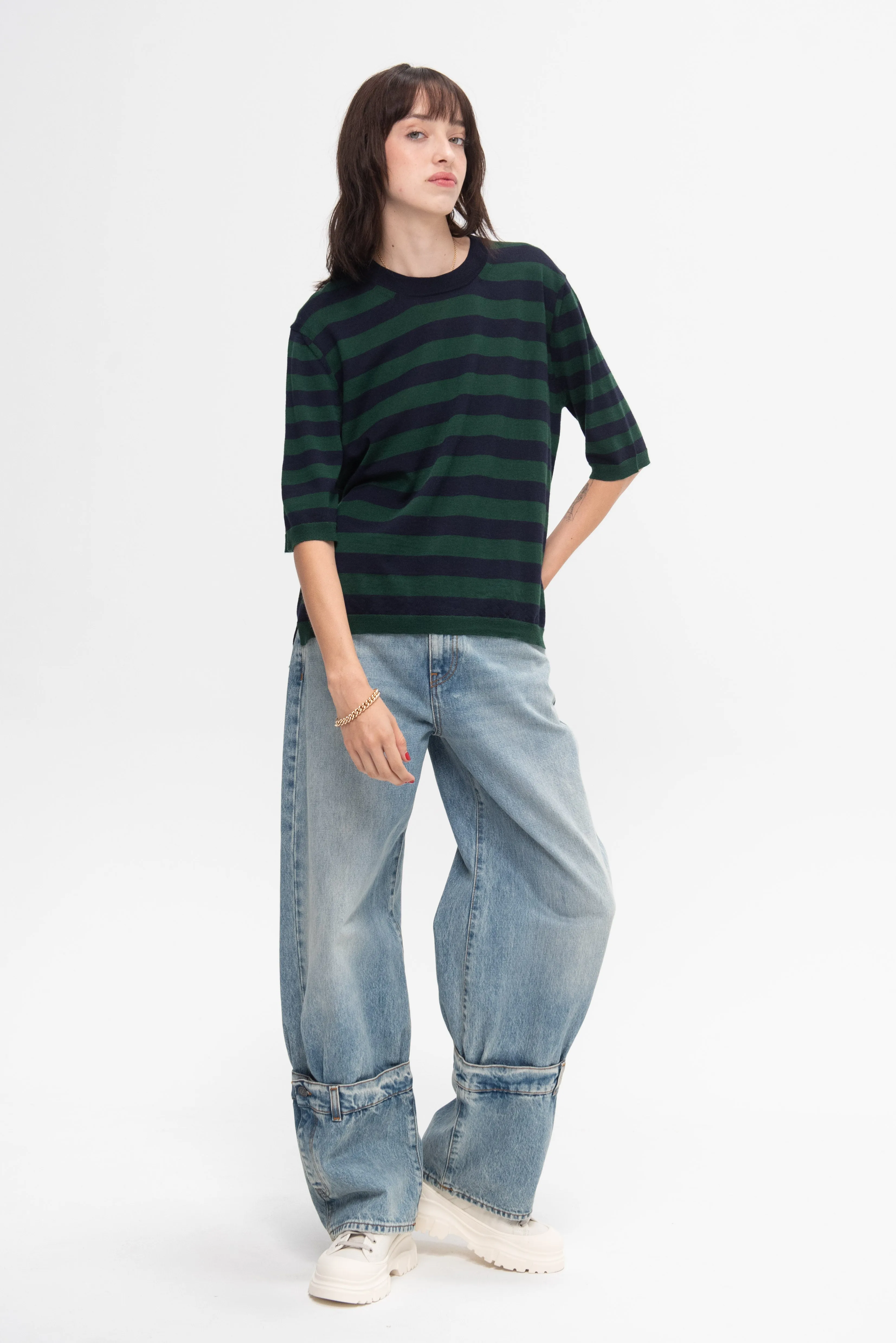 Hal Striped Crewneck