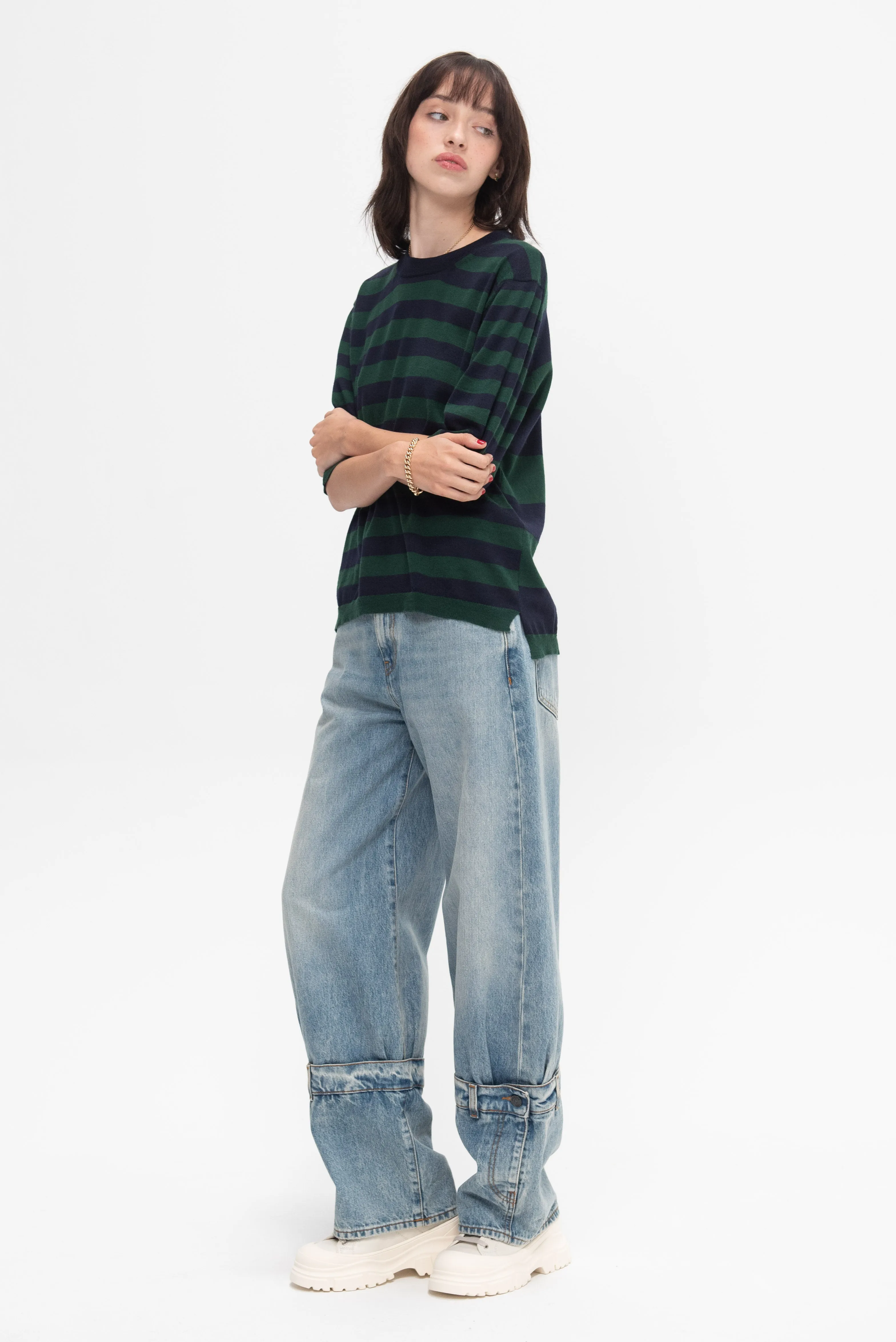 Hal Striped Crewneck