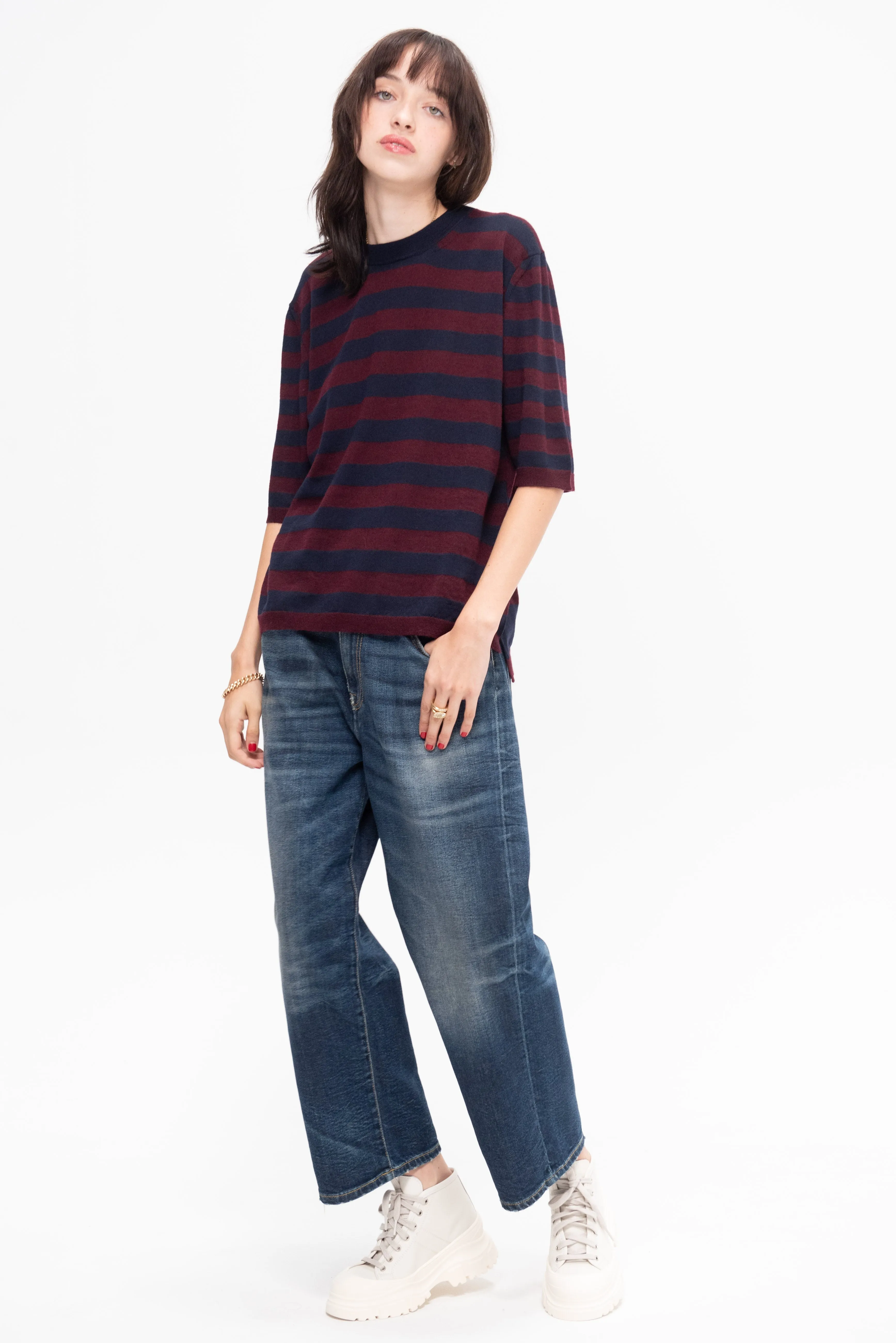 Hal Striped Crewneck
