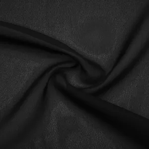Iago Black Silk Voile