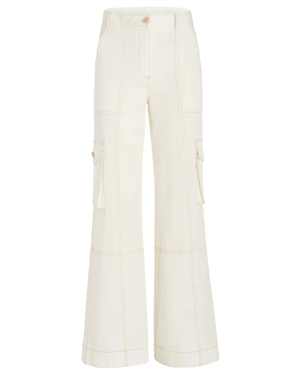 Ivory Coop Cargo Pant