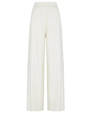 Ivory Fearne Strech Satin Trouser