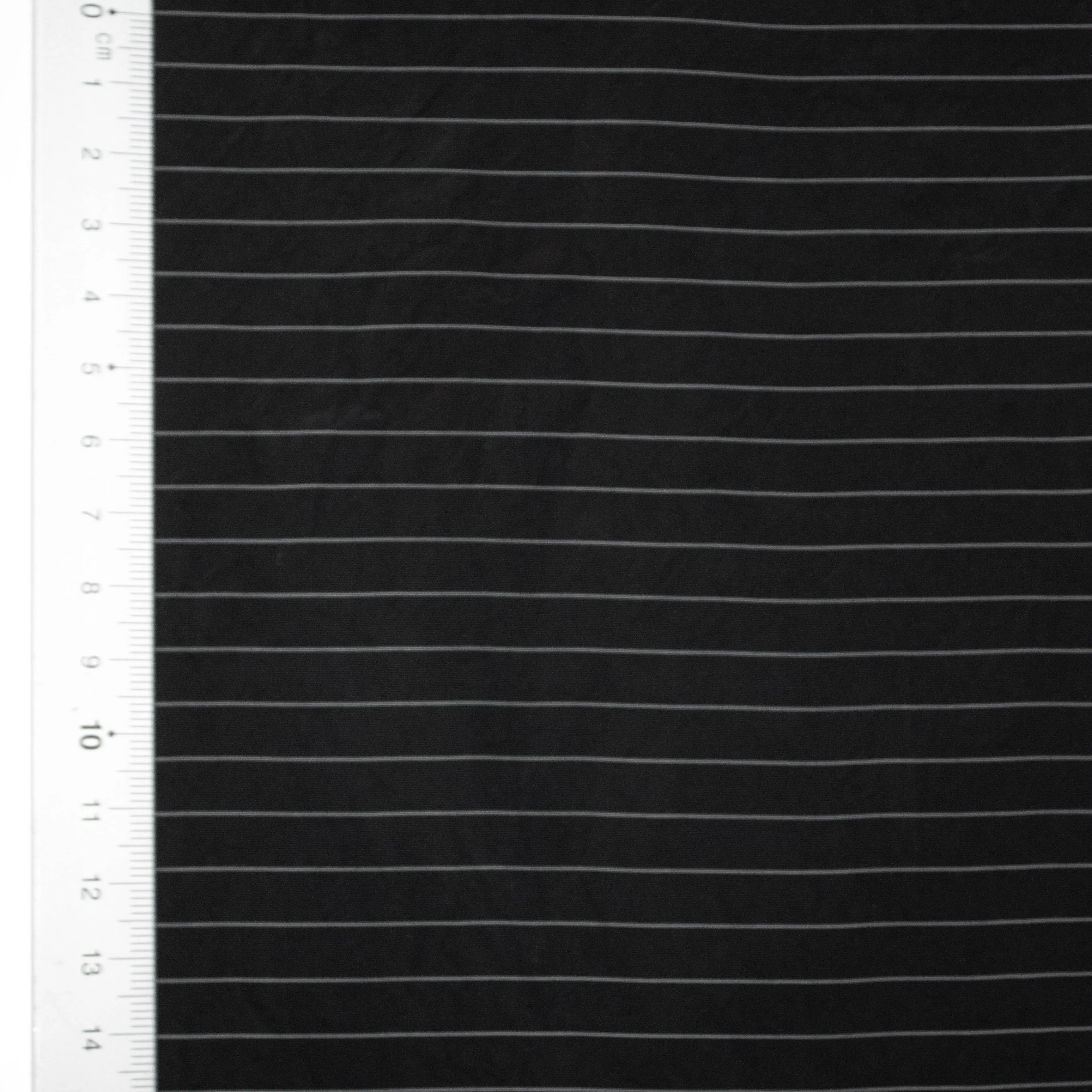 Jill Black Striped Silk