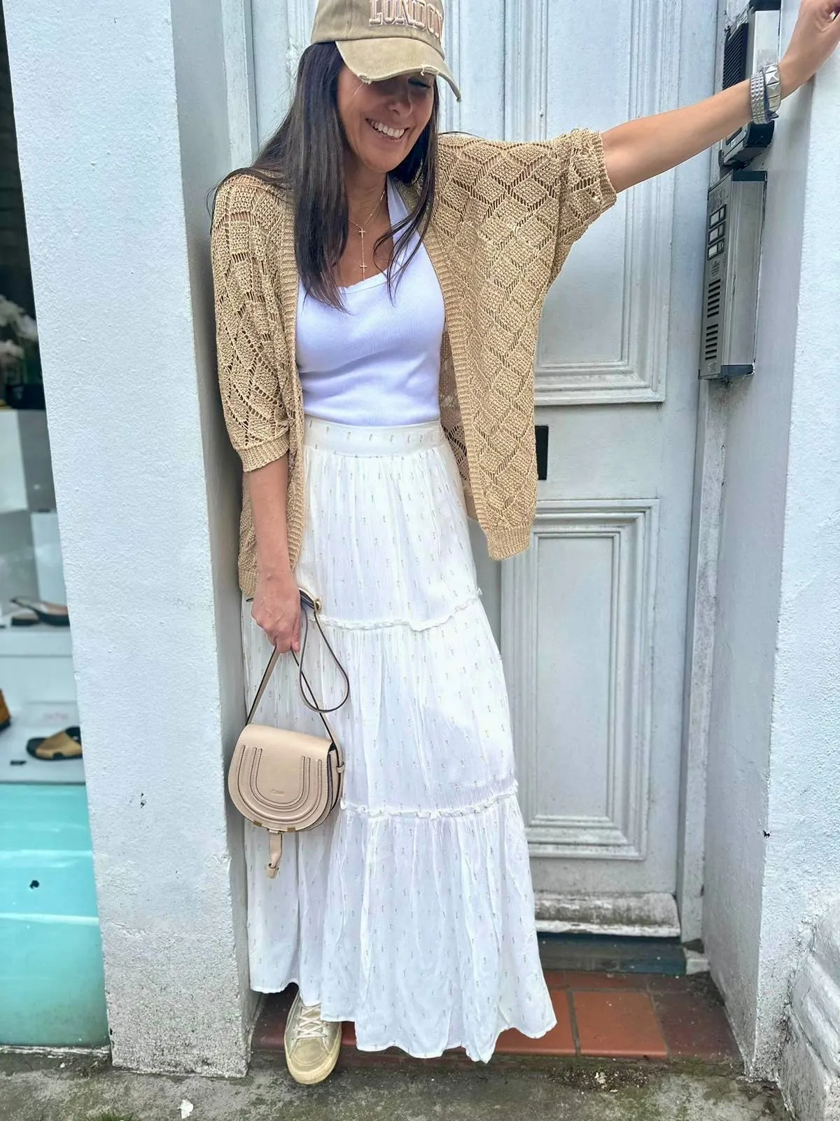 Journey Skirt Ecru