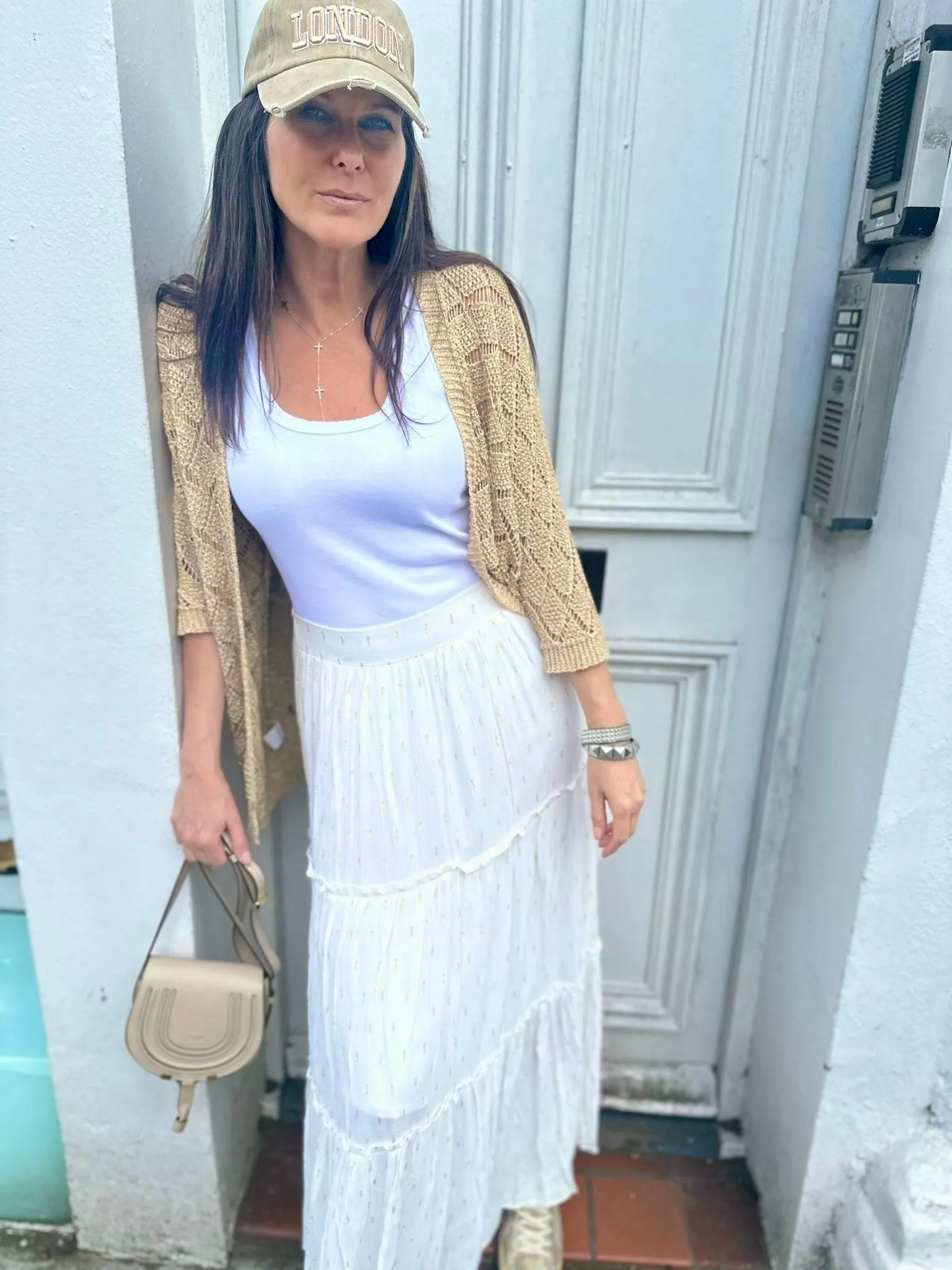 Journey Skirt Ecru