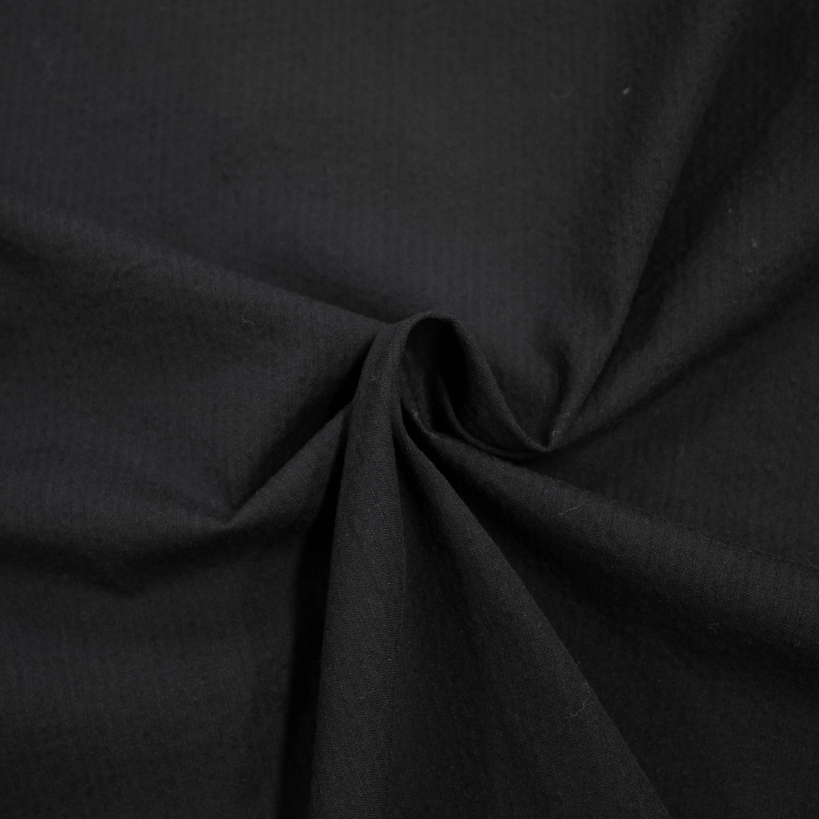 Julia Black Striped Cotton