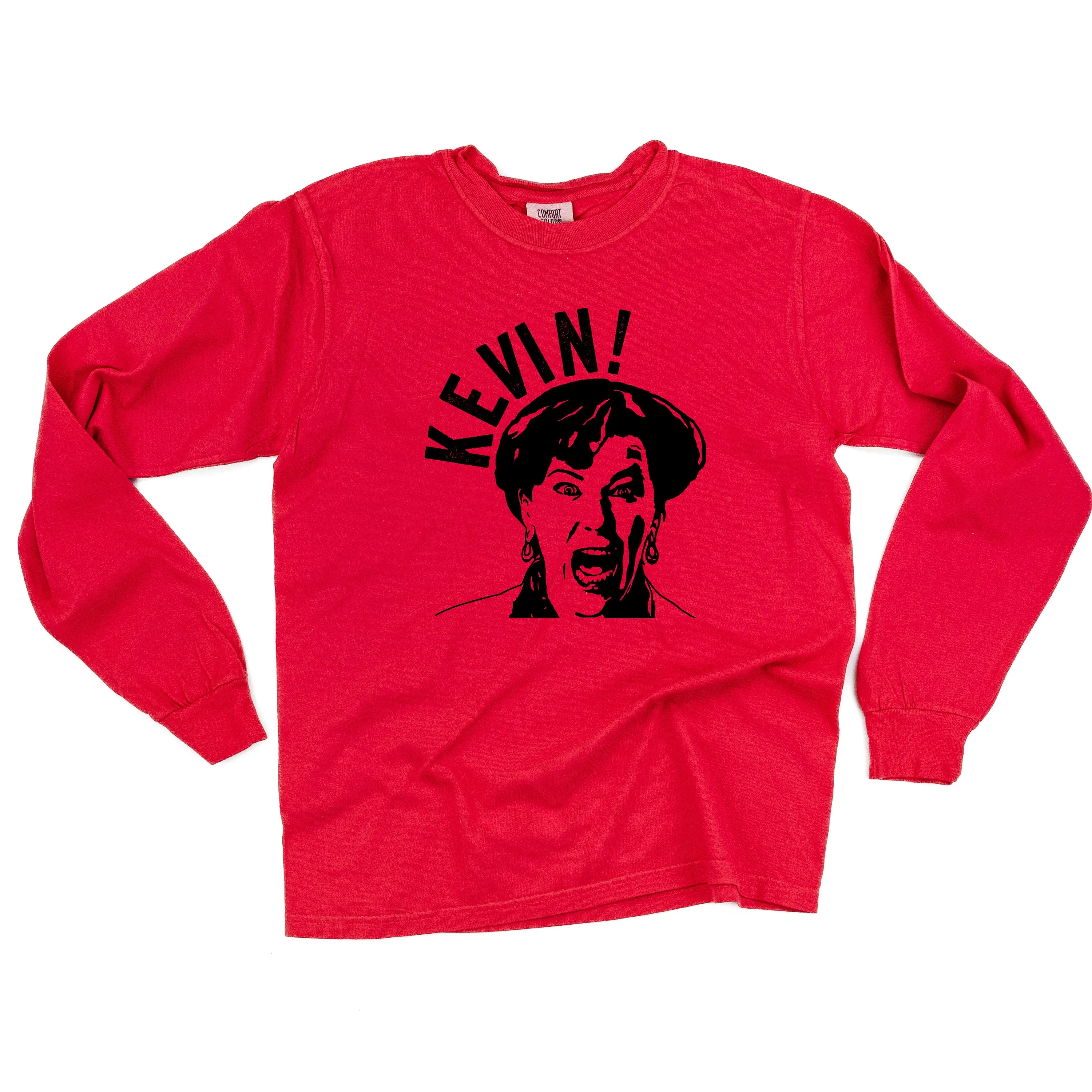 KEVIN! - LONG SLEEVE Comfort Colors Tee
