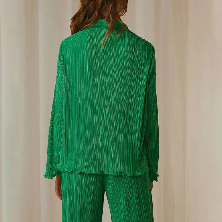 Lauren Pleated Coord Set