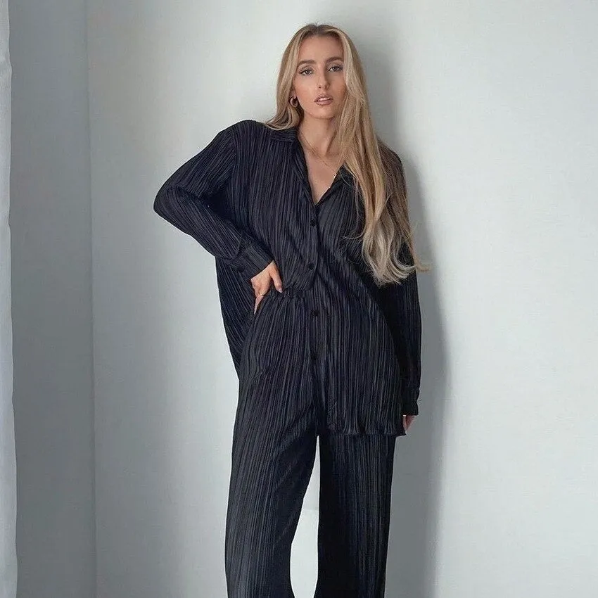 Lauren Pleated Coord Set