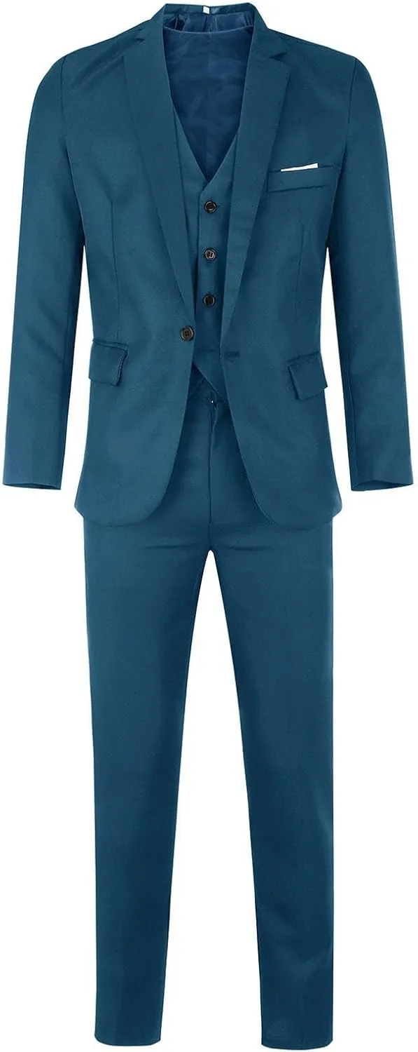 LCMTWX Wedding Suits For Men Business Wedding Party Jacket Vest & Pants Coat Mens Dress Suit Suits For Men Big And Tall