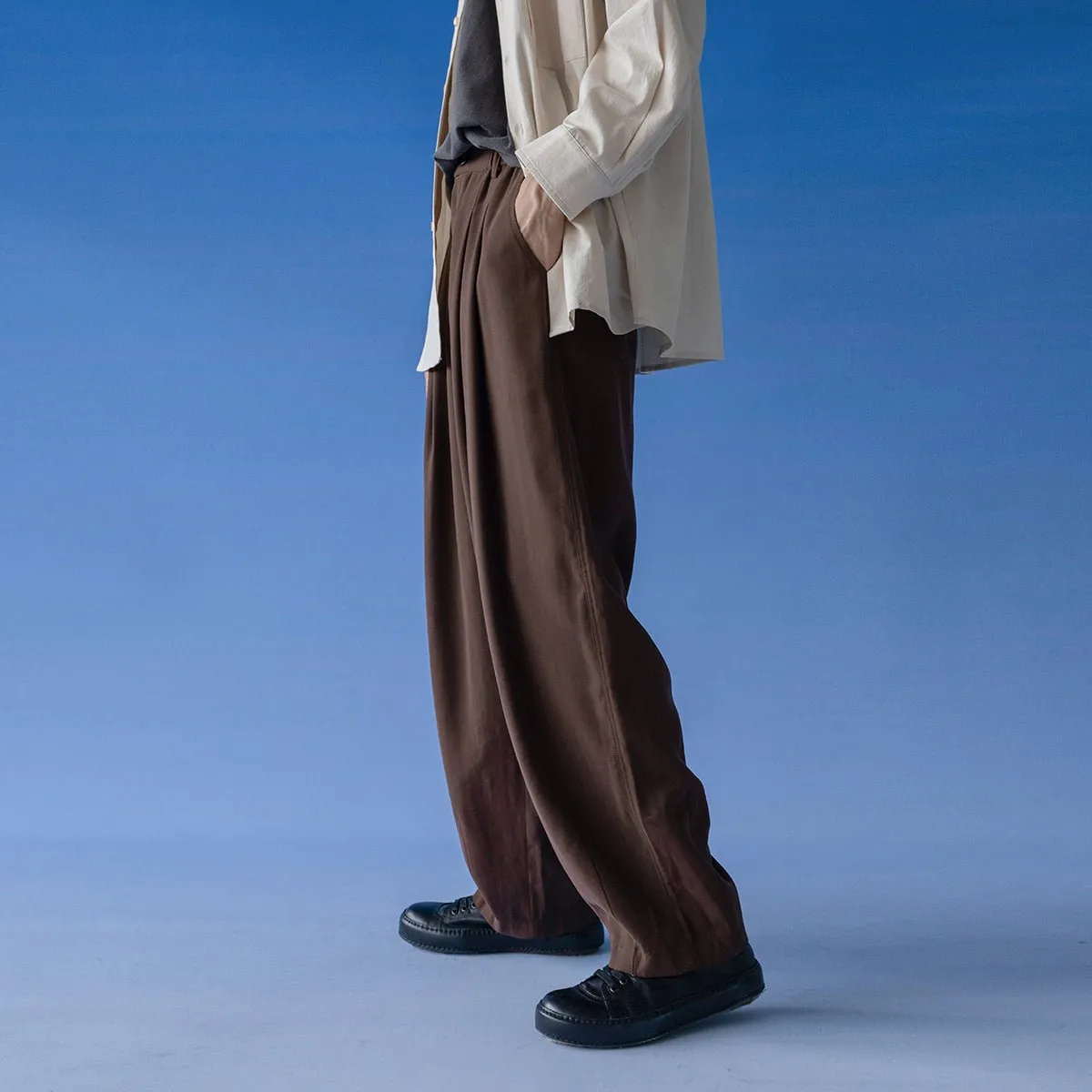 Loose Wide Pants All-Match /     N596