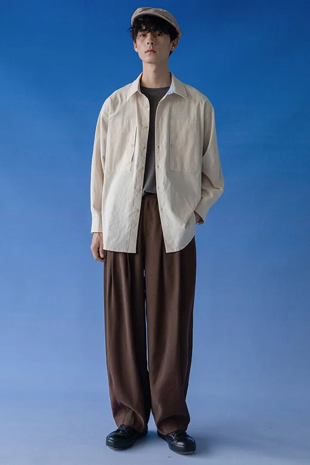 Loose Wide Pants All-Match /     N596