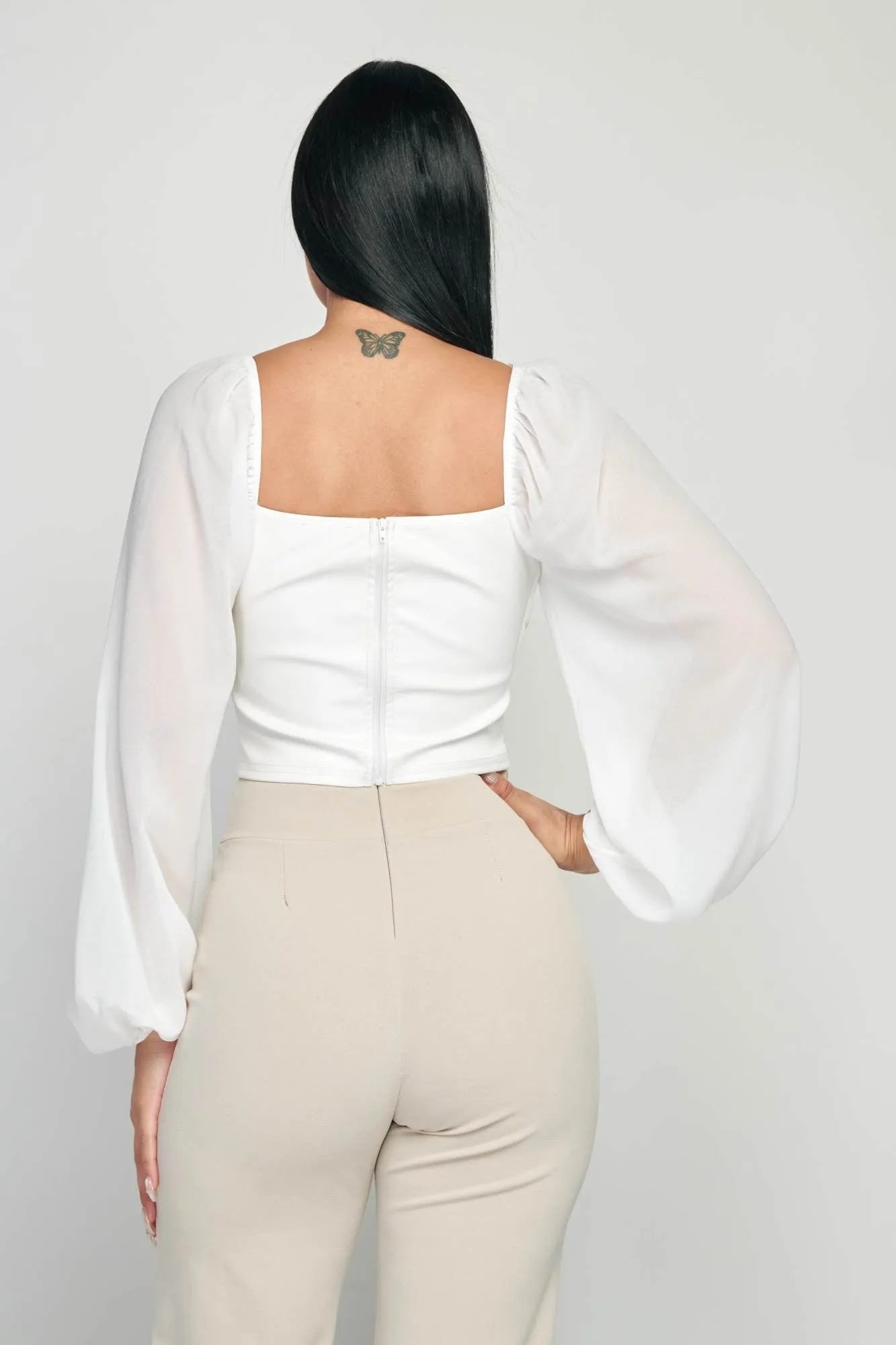LUX PLEATHER SWEETHEART PU CORSET TOP
