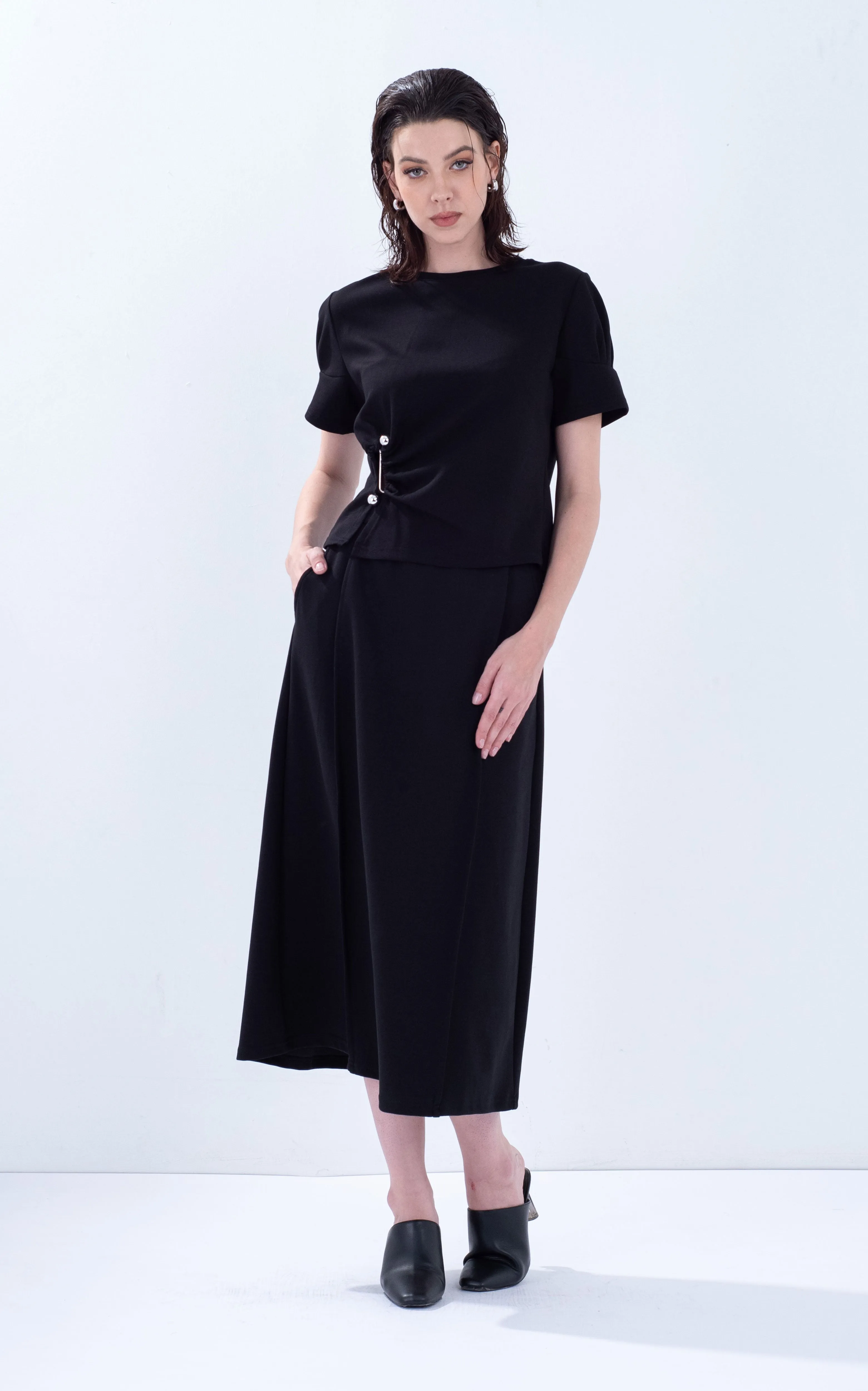 Lycra Panel Skirt