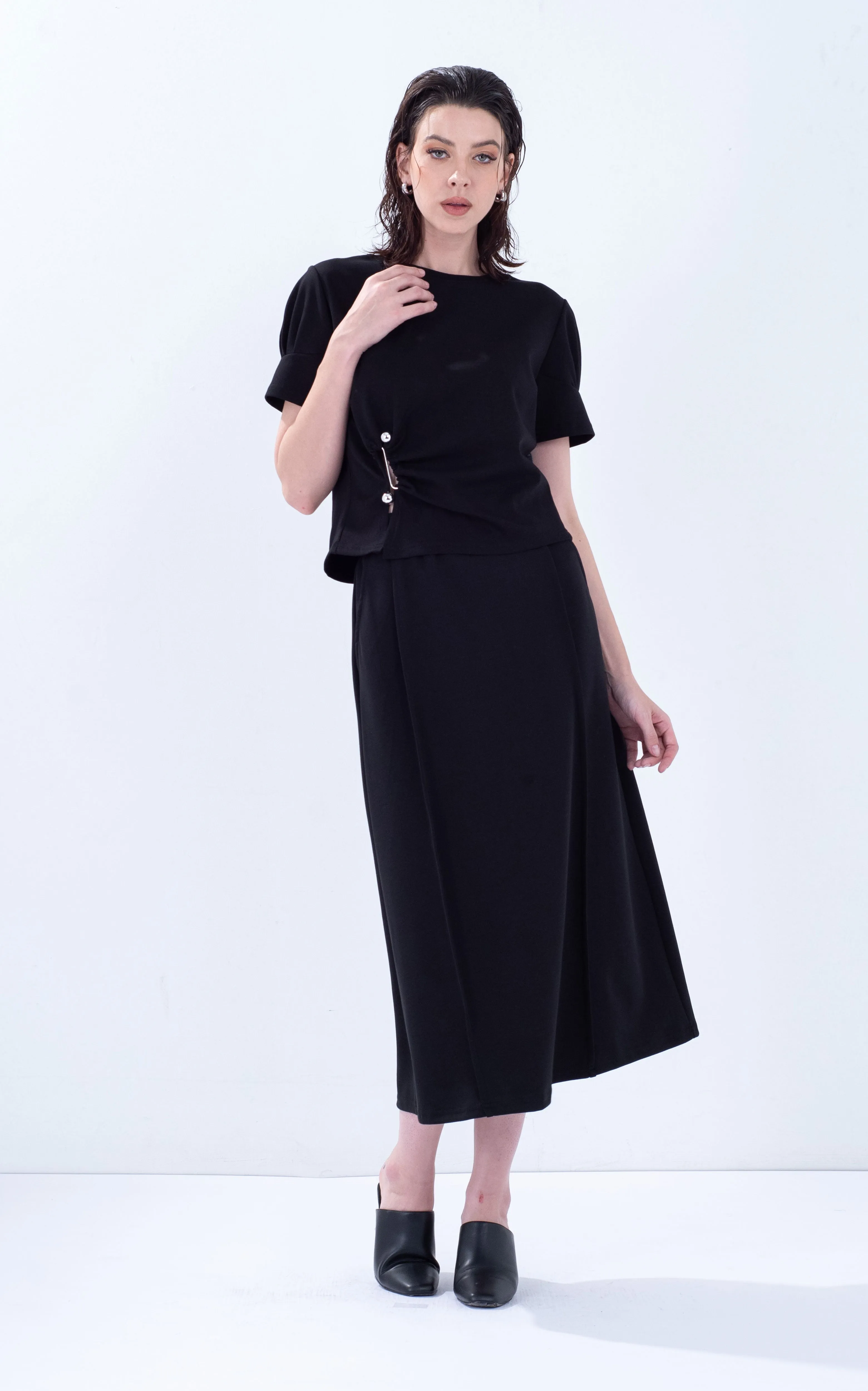 Lycra Panel Skirt