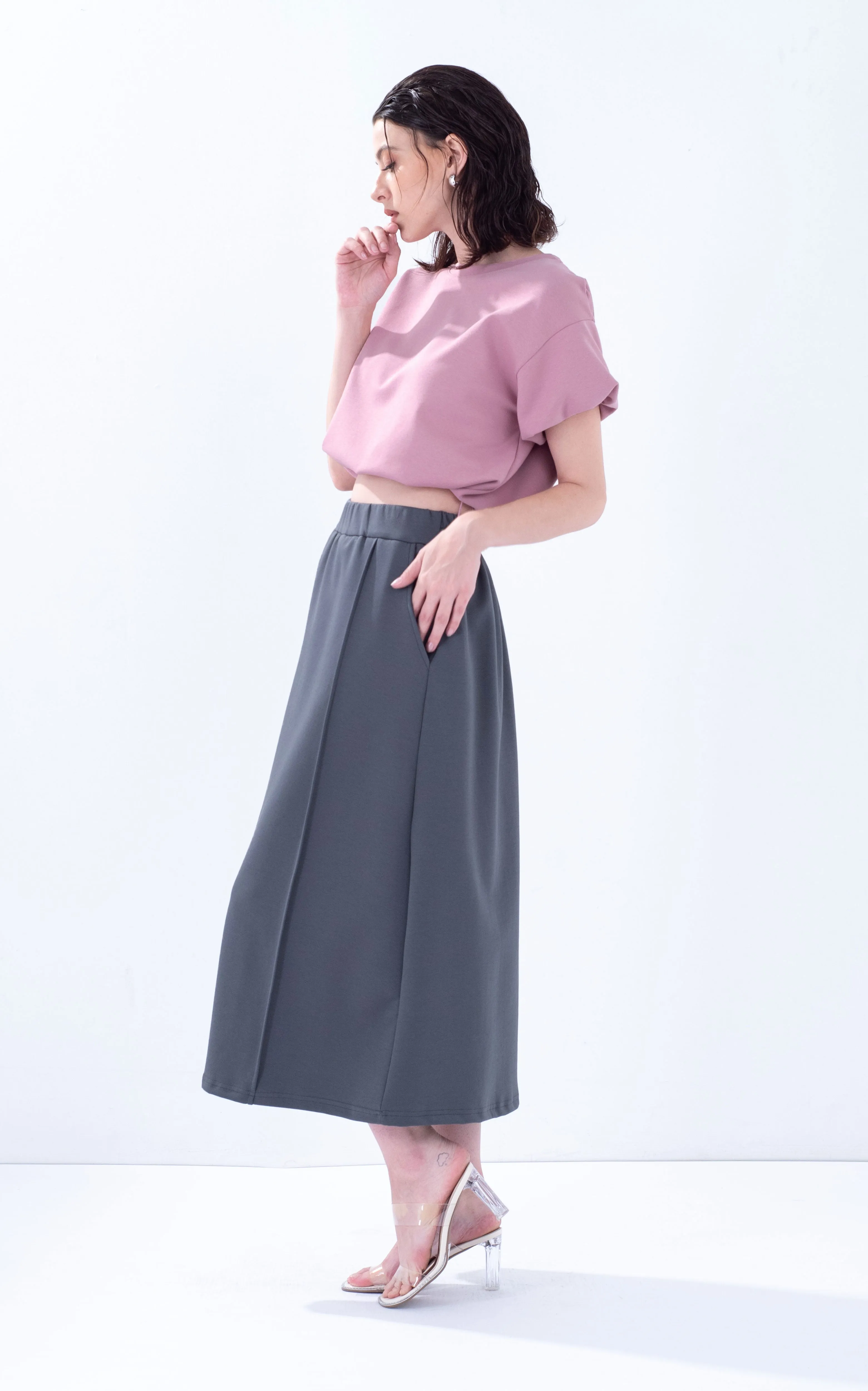 Lycra Panel Skirt