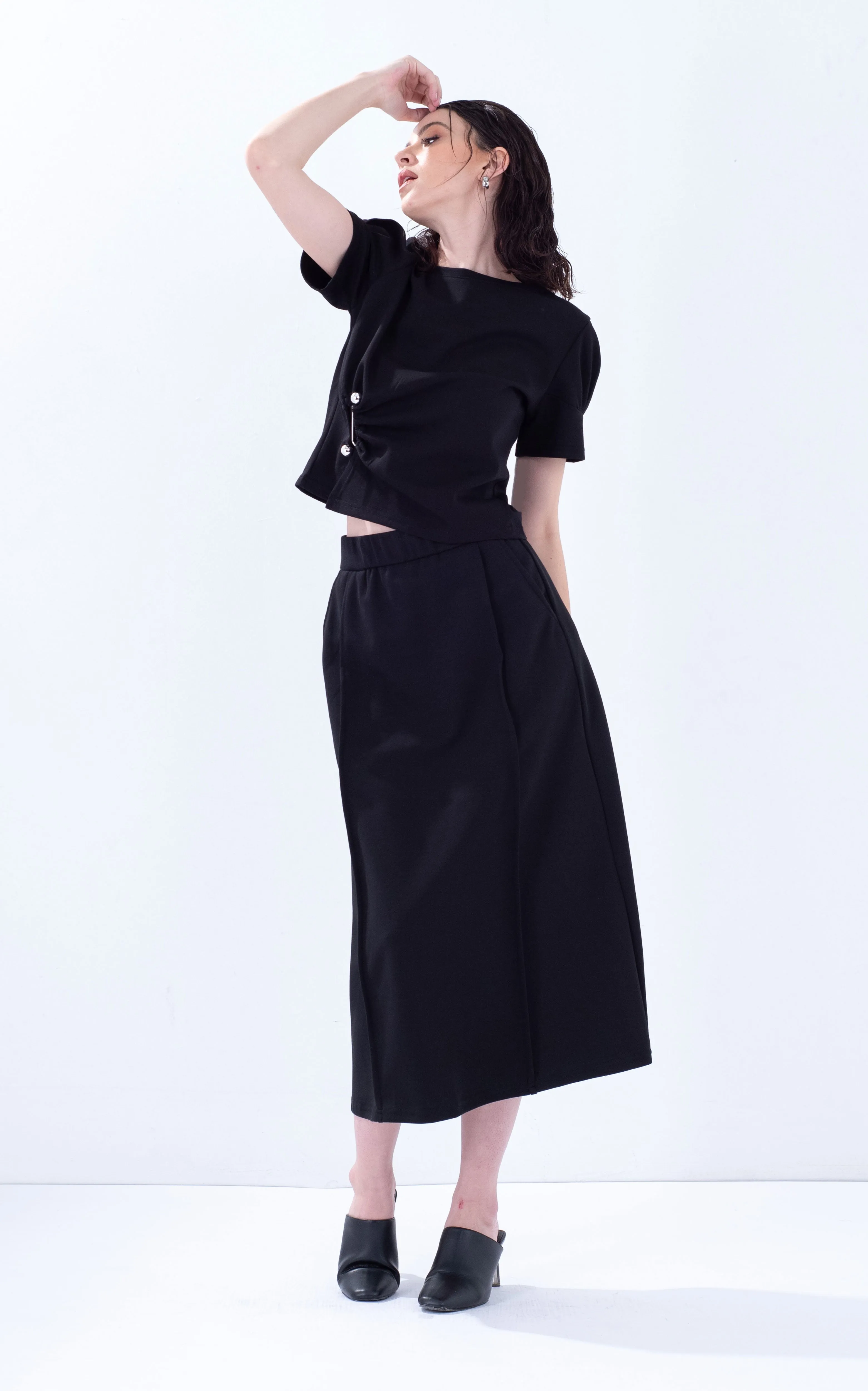 Lycra Panel Skirt
