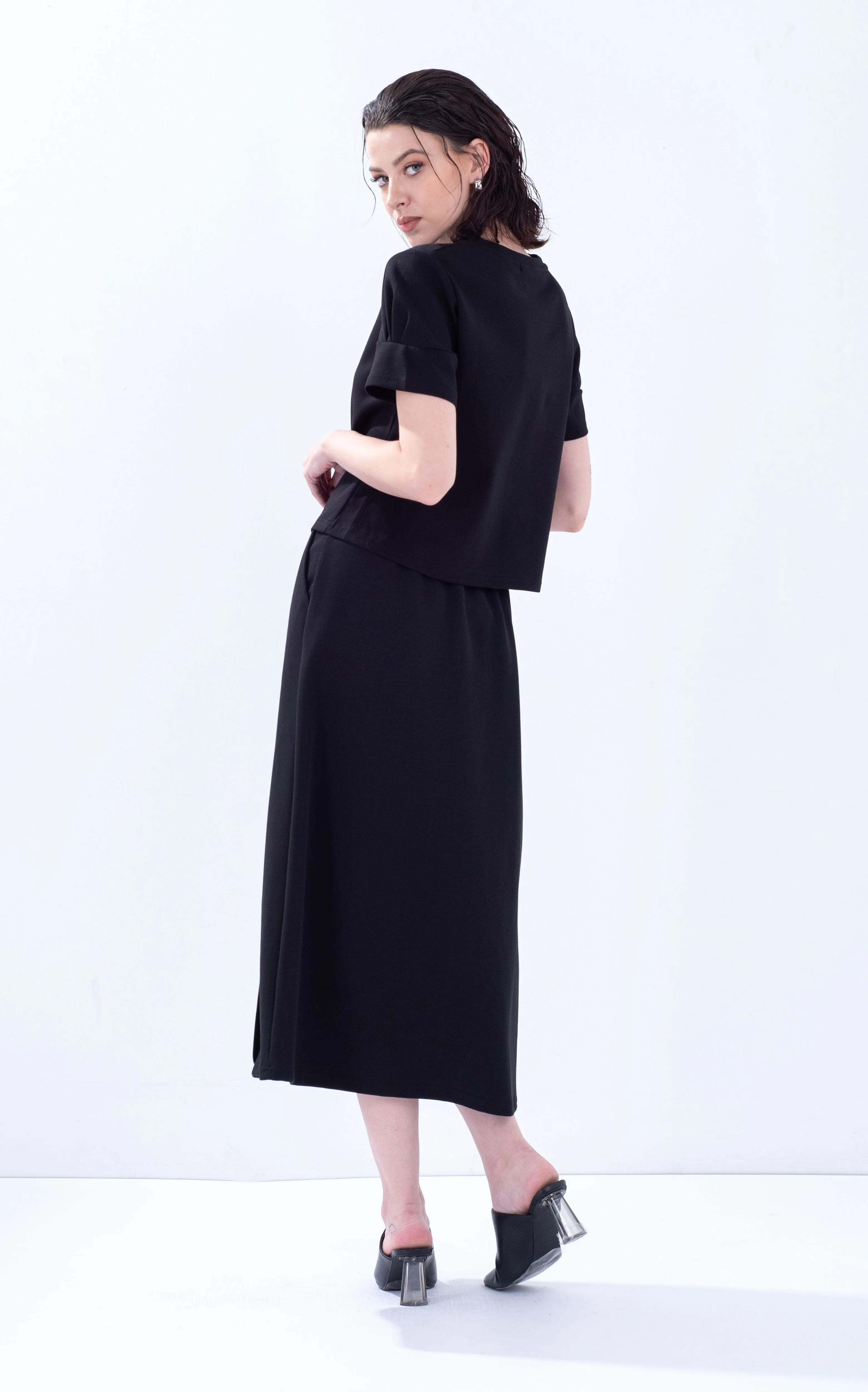 Lycra Panel Skirt