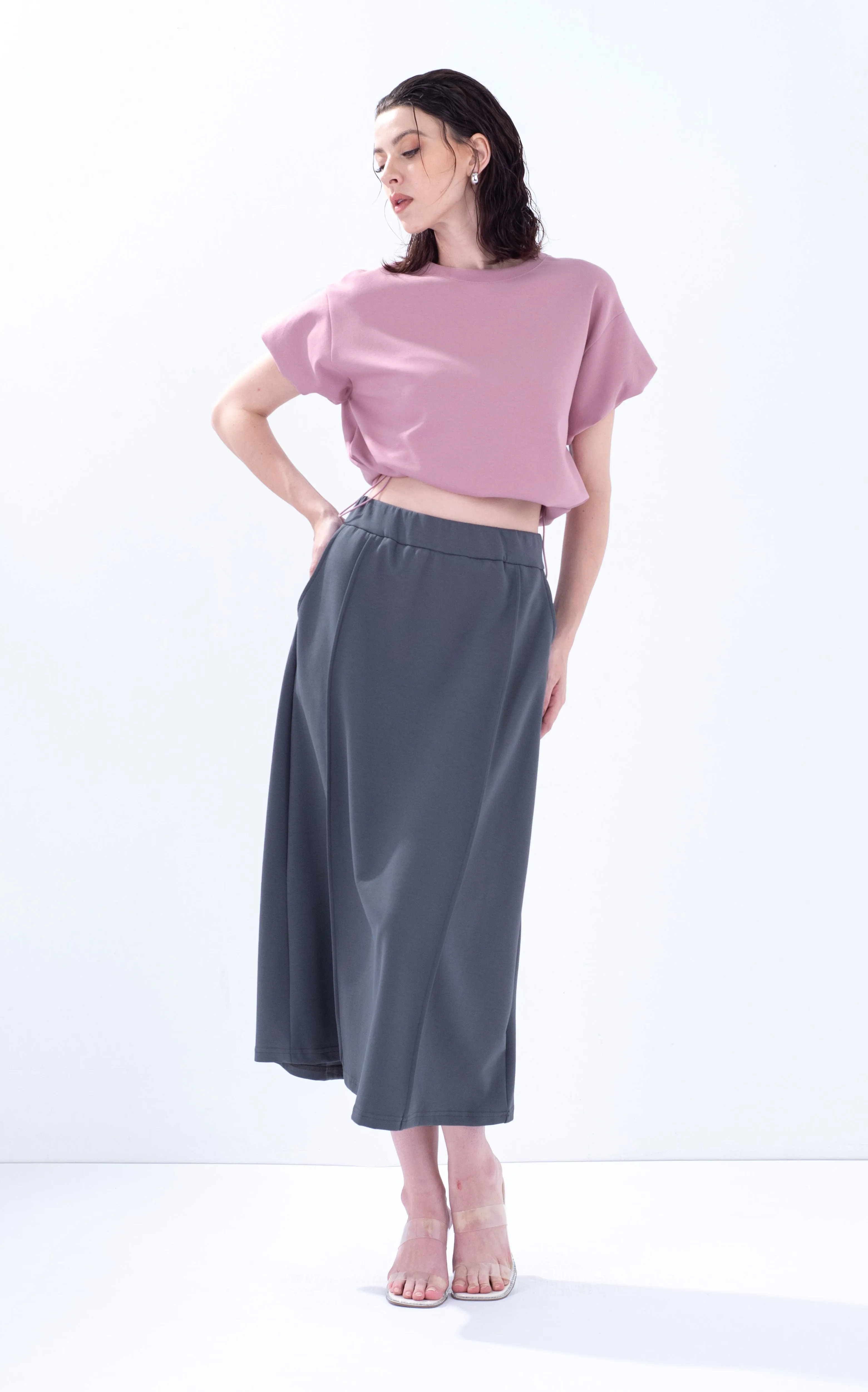 Lycra Panel Skirt