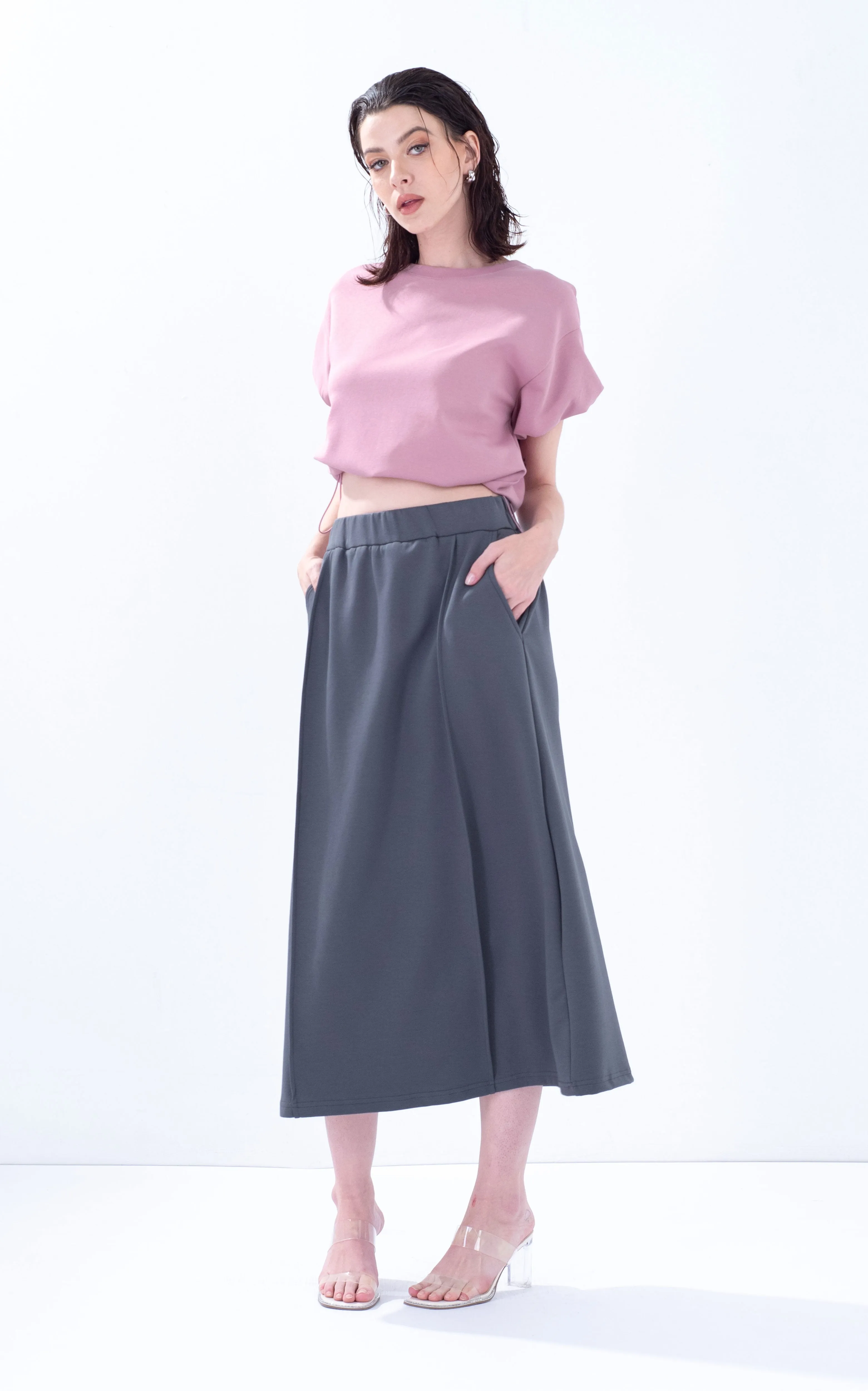 Lycra Panel Skirt