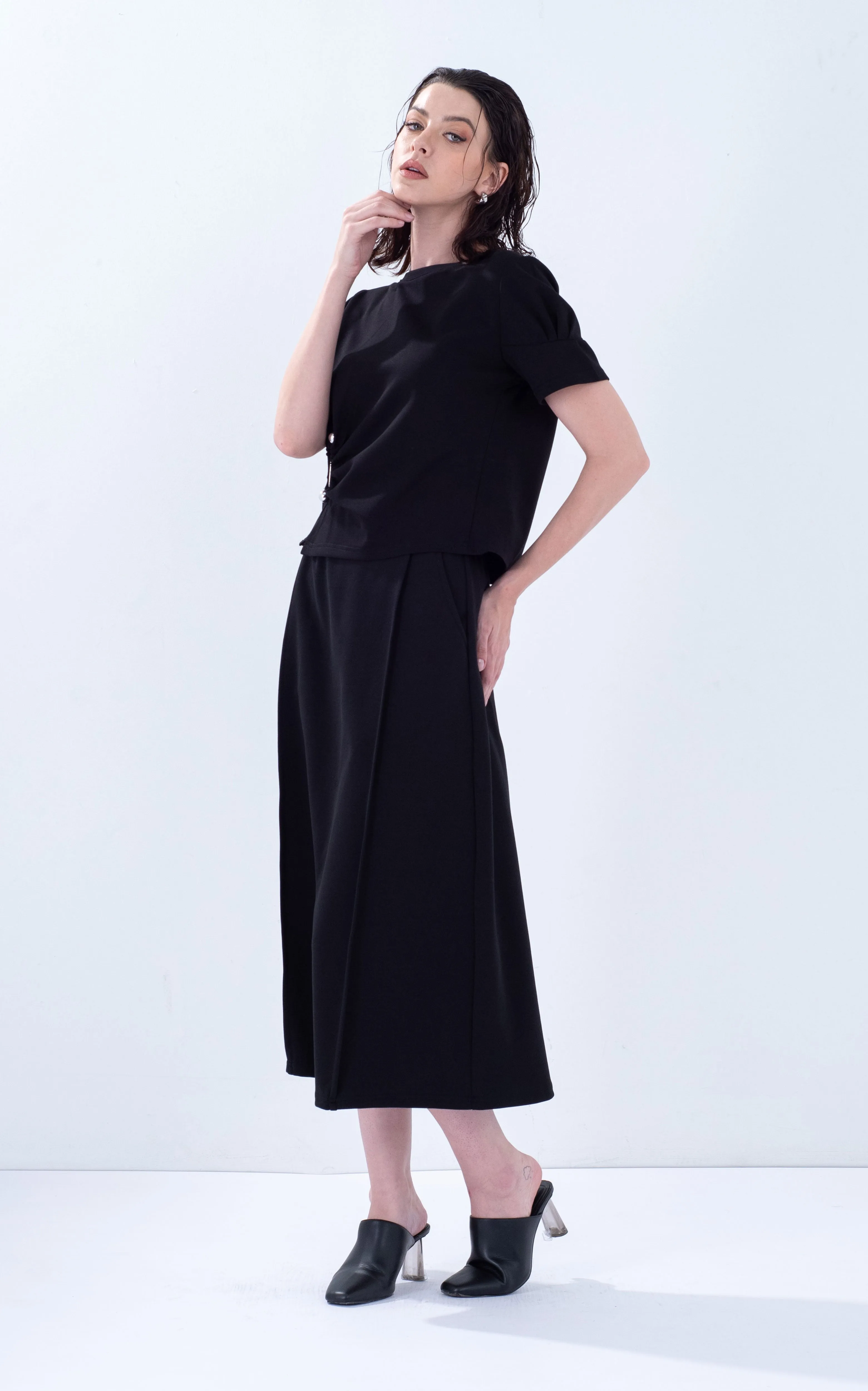 Lycra Panel Skirt