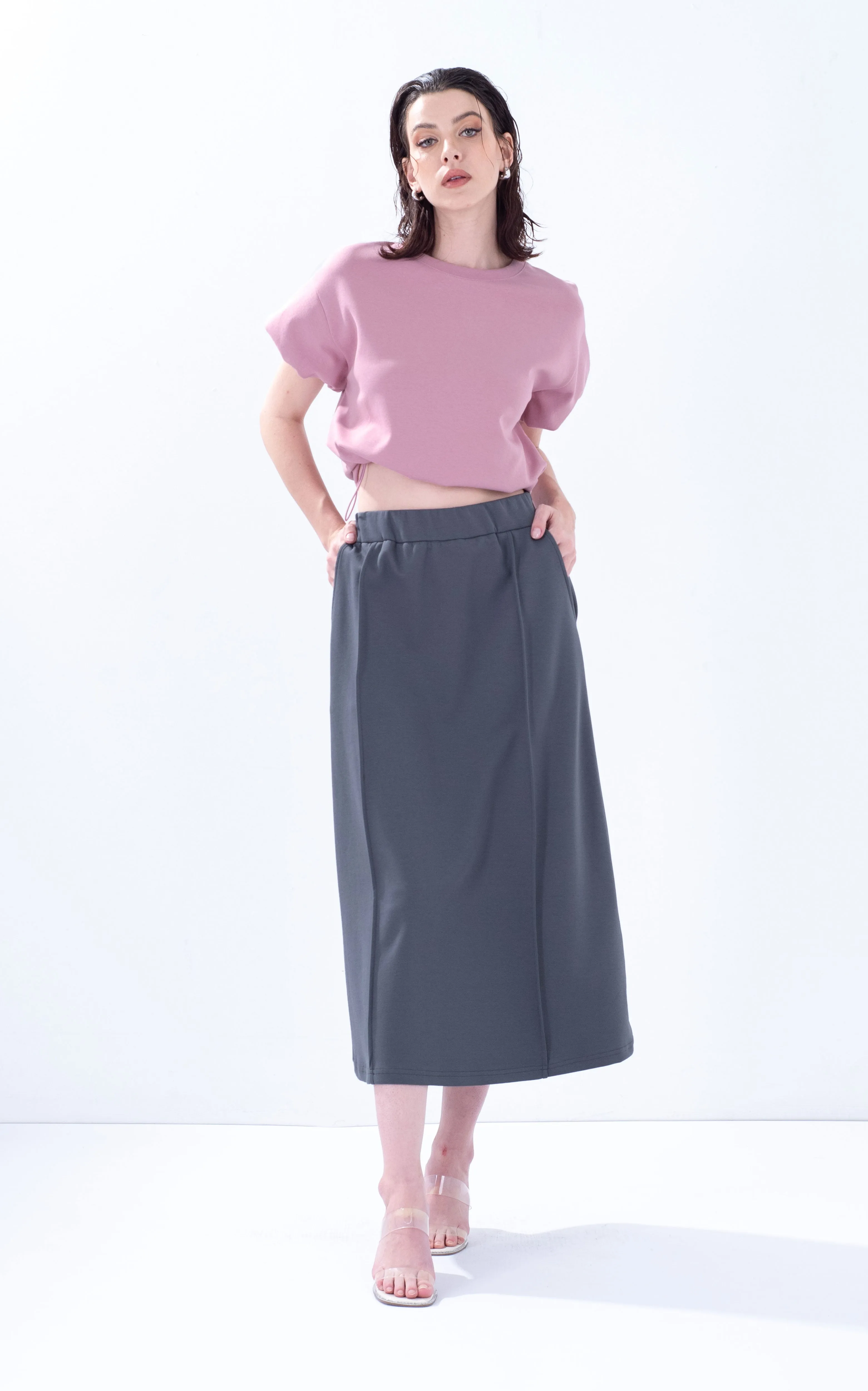 Lycra Panel Skirt