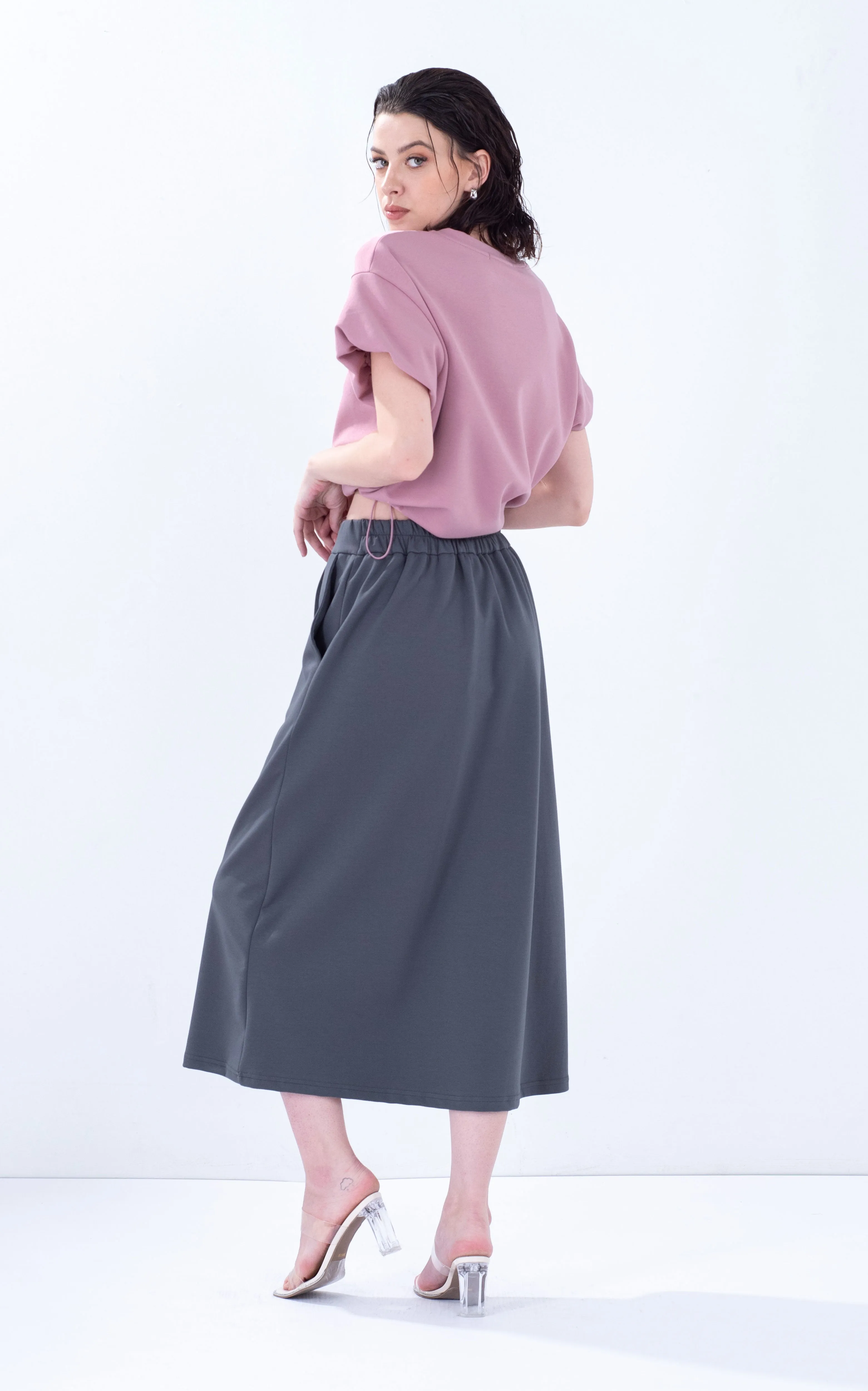 Lycra Panel Skirt
