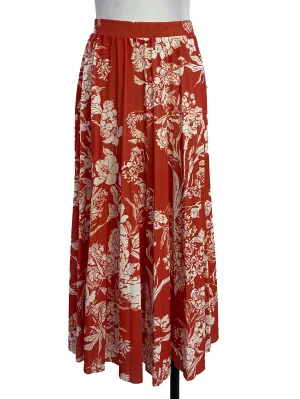 Marmalade Orange Floral Skirts