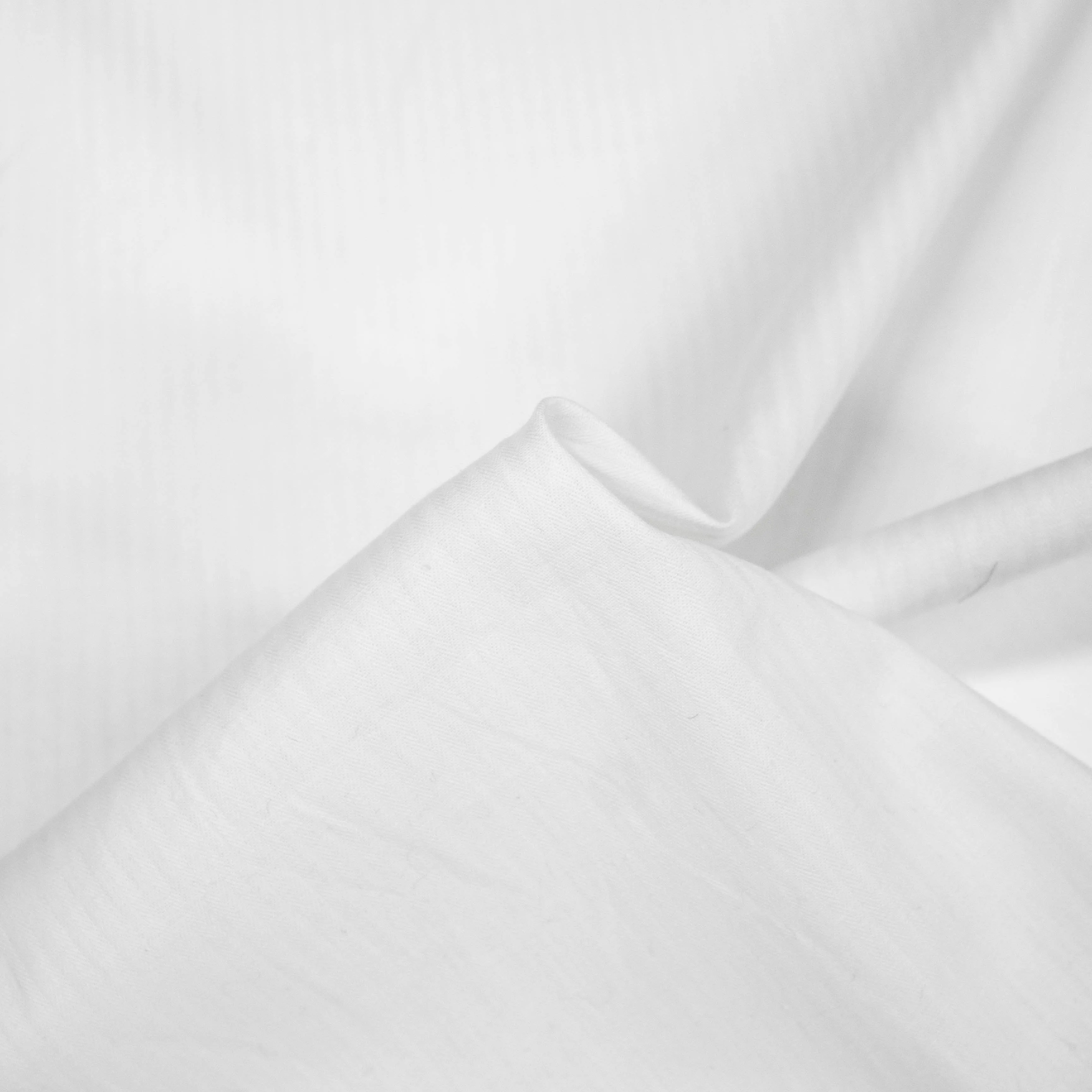 Matine White Striped Cotton