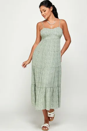 Meadows Maxi Dress with Back Tie