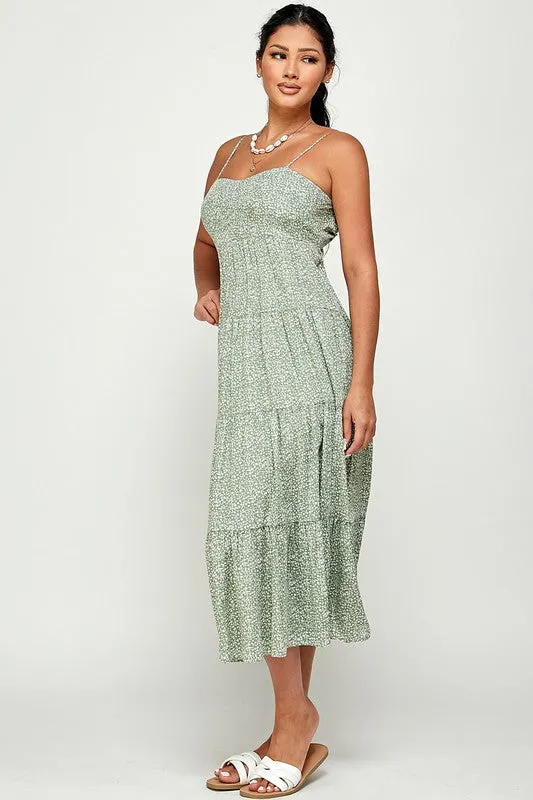 Meadows Maxi Dress with Back Tie