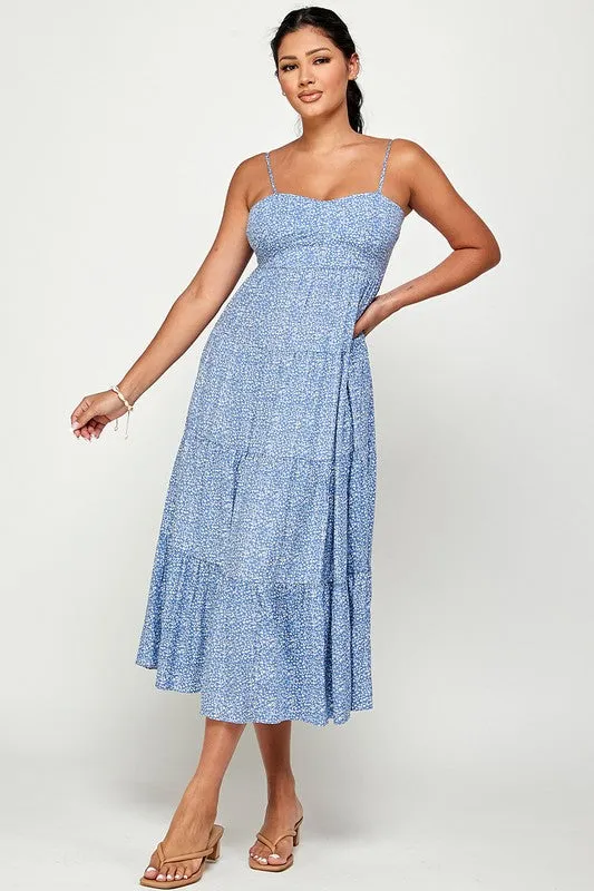 Meadows Maxi Dress with Back Tie