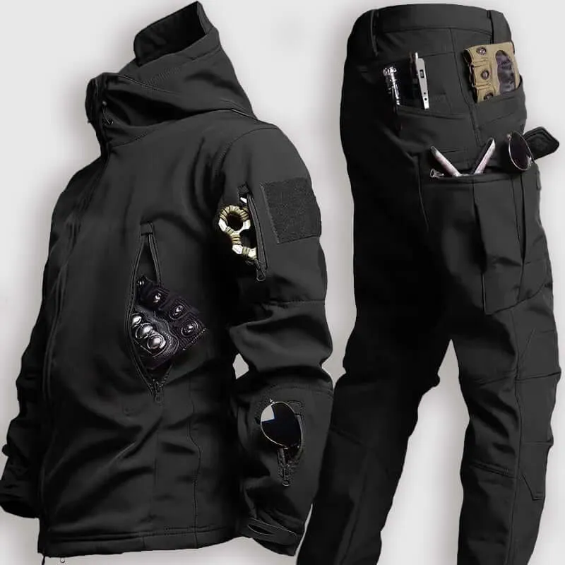 Men's Camouflage Winter Jacket & Pants Set