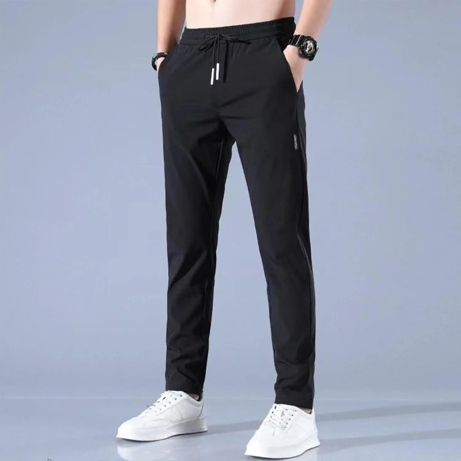 Mens Golf Joggers Slim Fit Casual Palcomfy Beeswan Pants Tapered Ultra Stretch Quick Drying Summer Pants w/Pockets