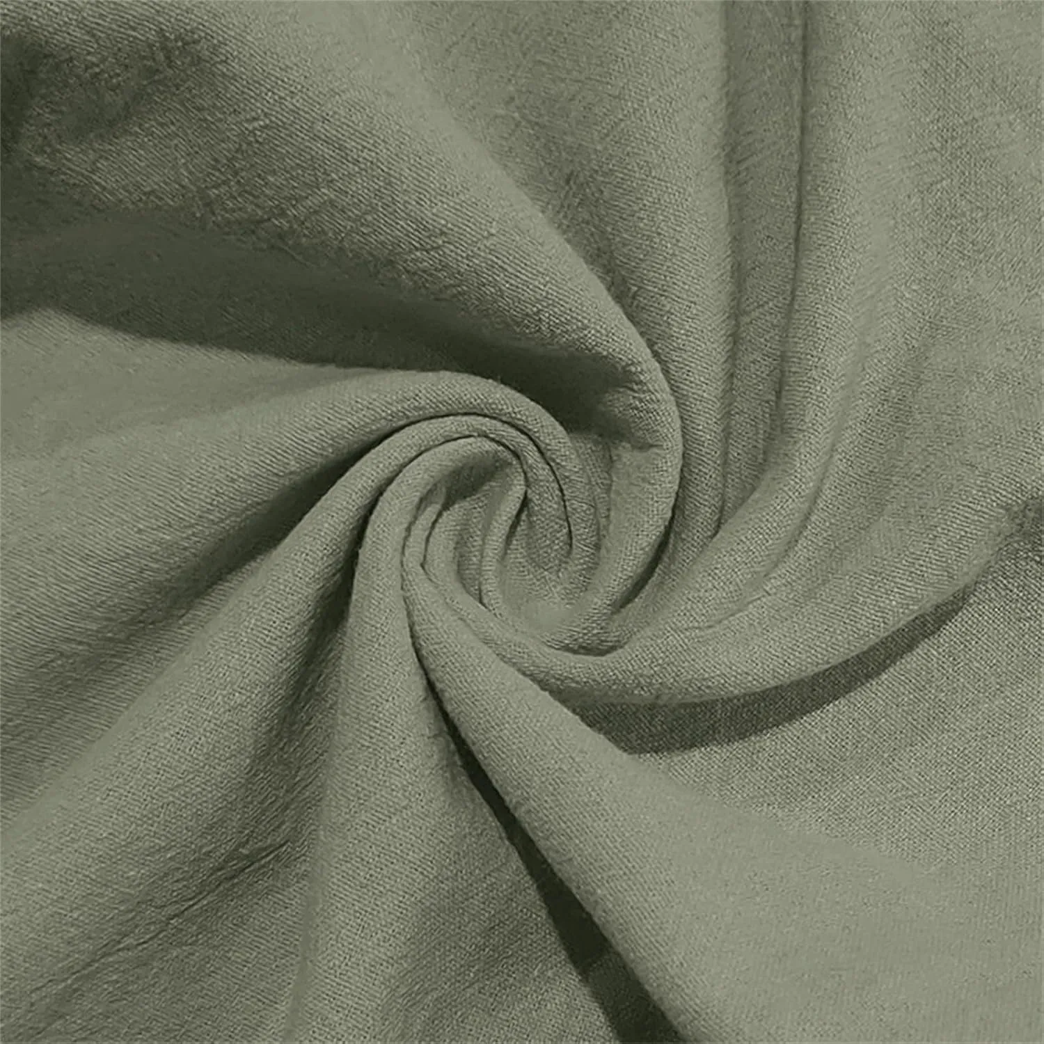 Mens Linen Pants Elastic Waist Drawstring Beach Casual Pants Summer Pants Lightweight Linen Trouser
