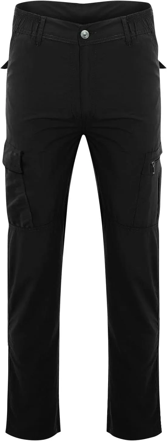 Men's Work Pants Construction Tactic Hiking Waterproof Mencomfy Cargo Pants Carpenter Trousers with Pockets