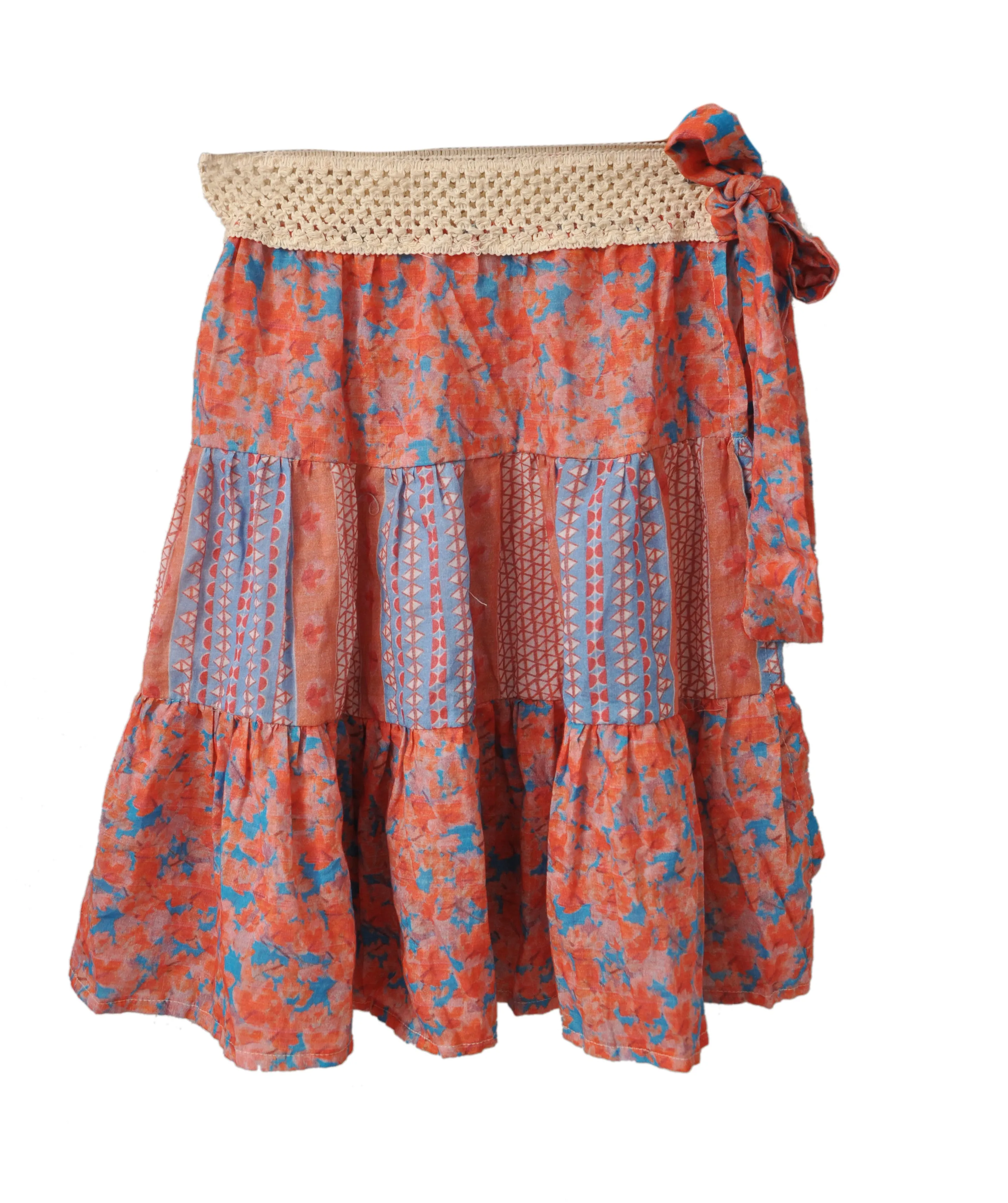 Mini Gypsy Aqua Skirt
