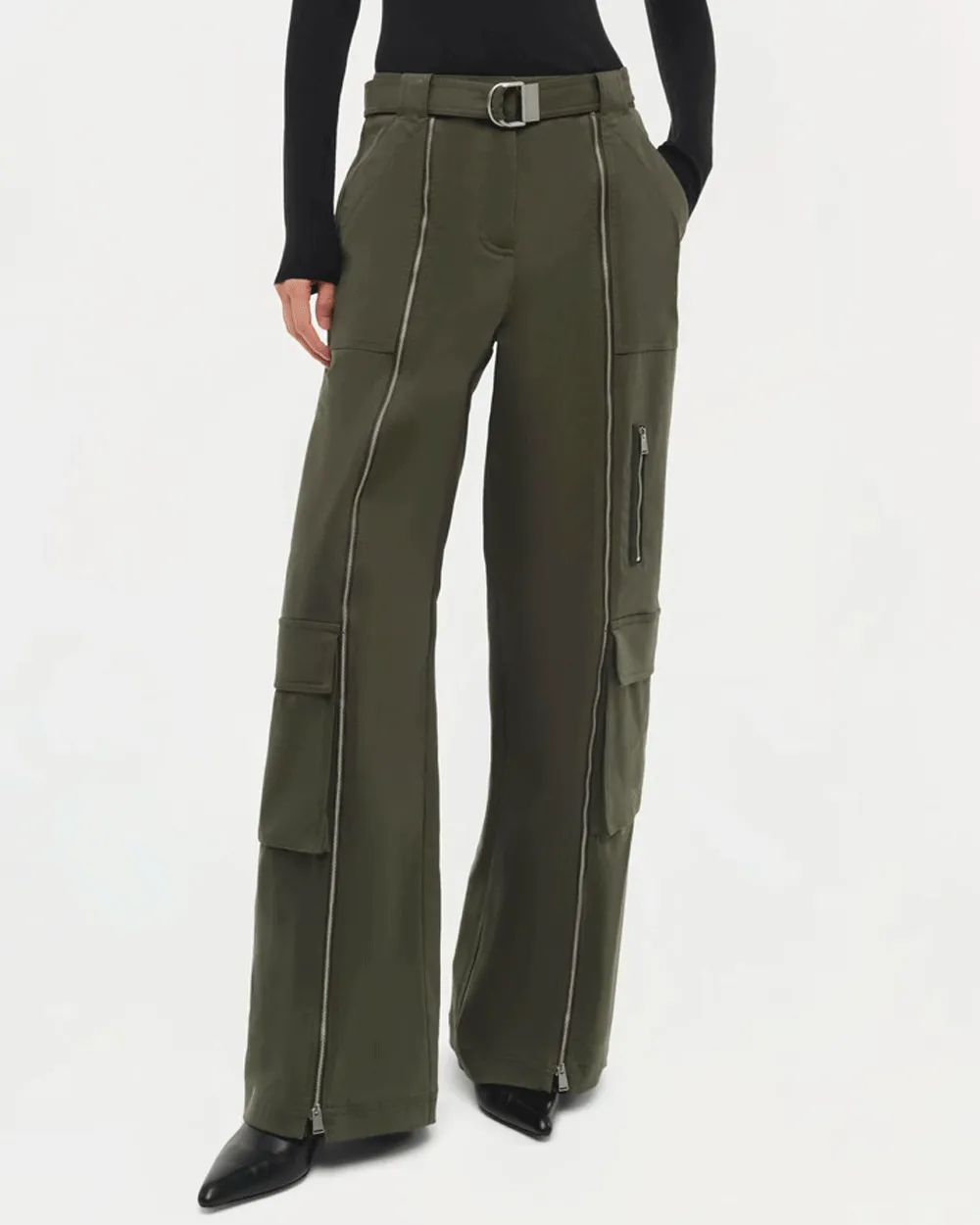 Moss Fabiana Belted Pant