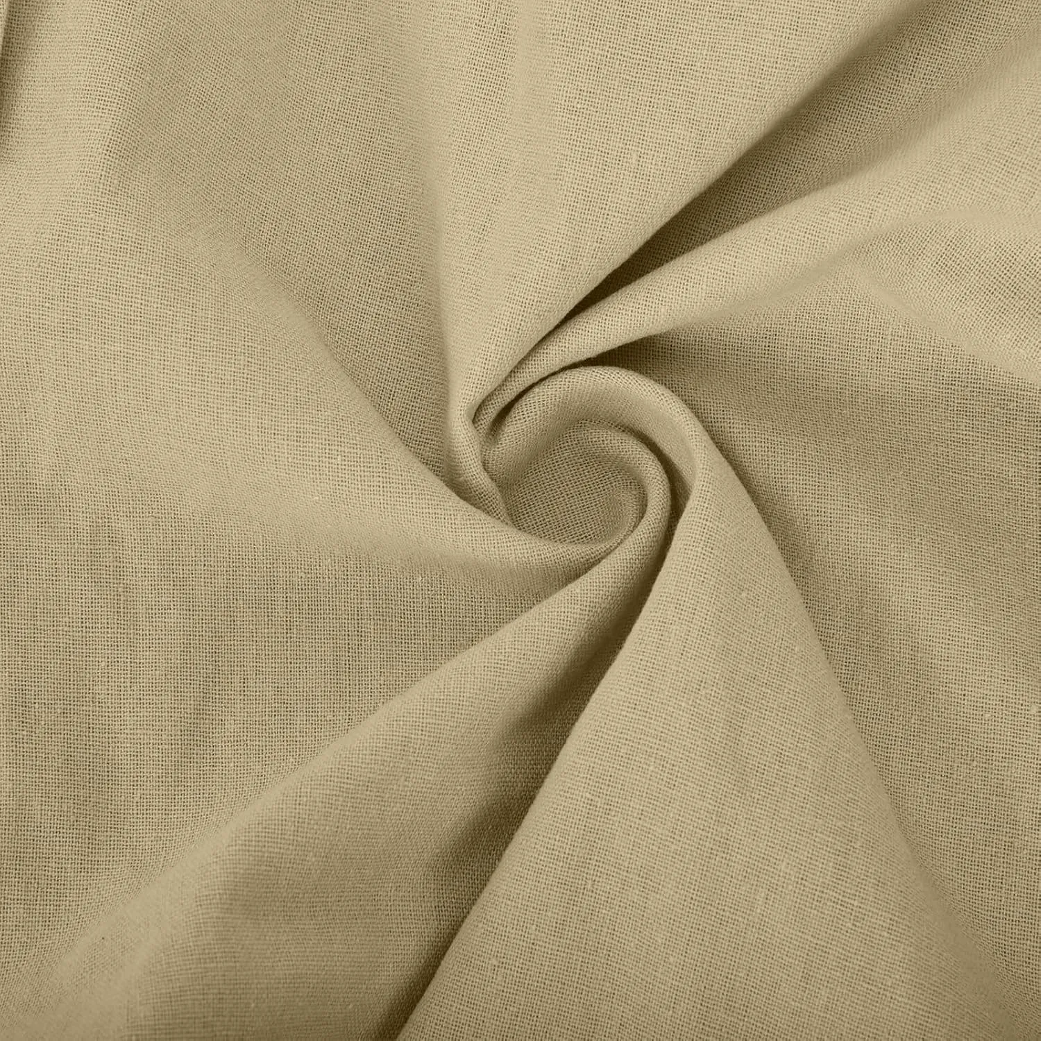 Muscularfit Mens Linen Pants Casual Elastic Waist Solid Straight Legs Big and Tall Drawstring Trousers Loose Fit Work Pant