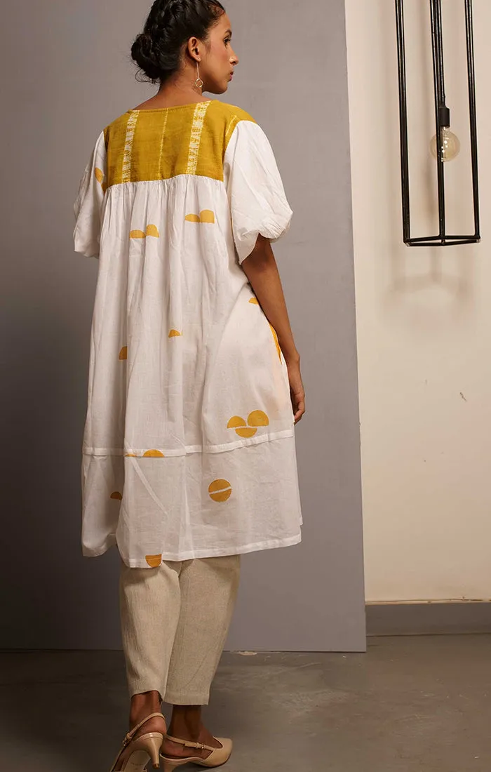 Mustard Peasant Tunic