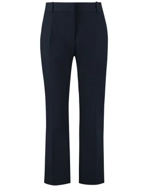 Navy Le Crop Mini Boot Trouser