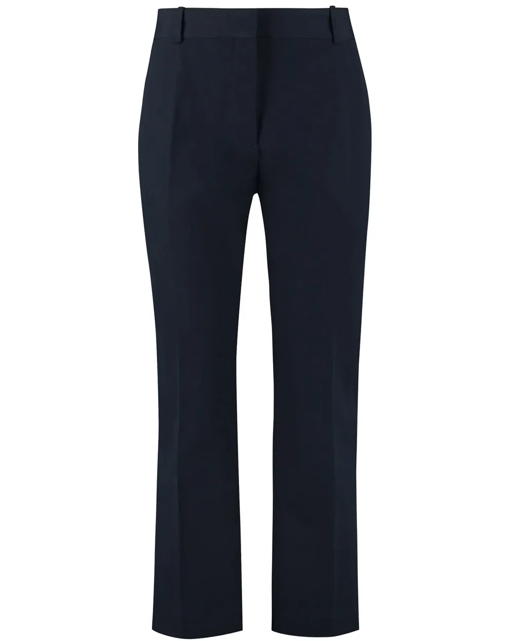 Navy Le Crop Mini Boot Trouser