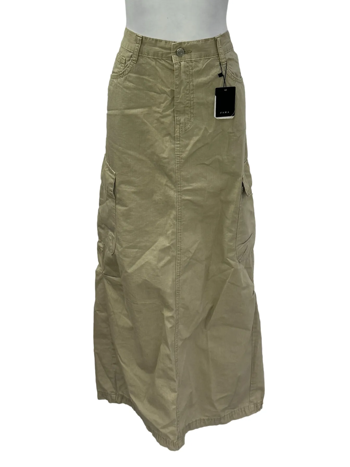 Oat Brown Cargo Skirts