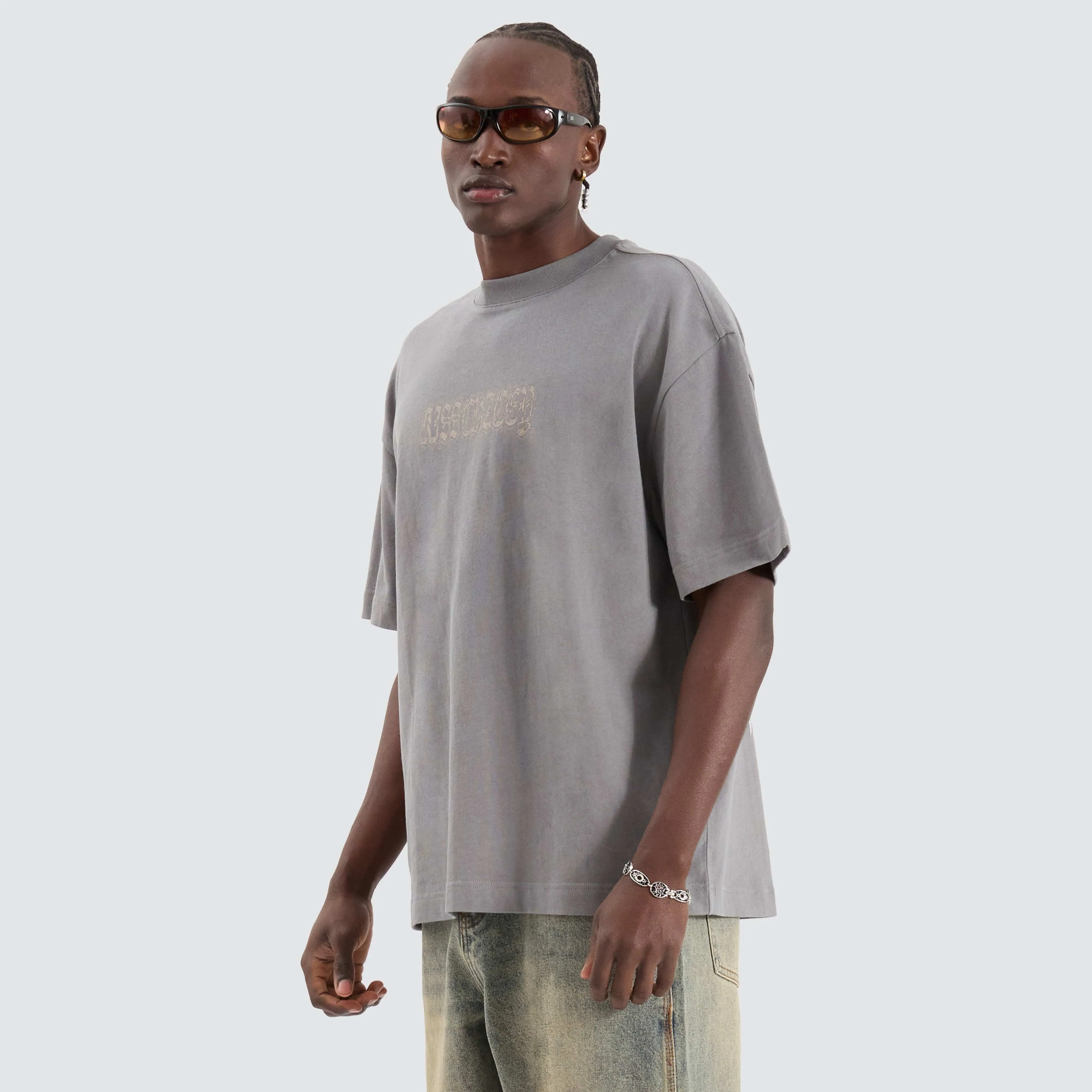 Other Side Street Tee Pigment Steel Grey