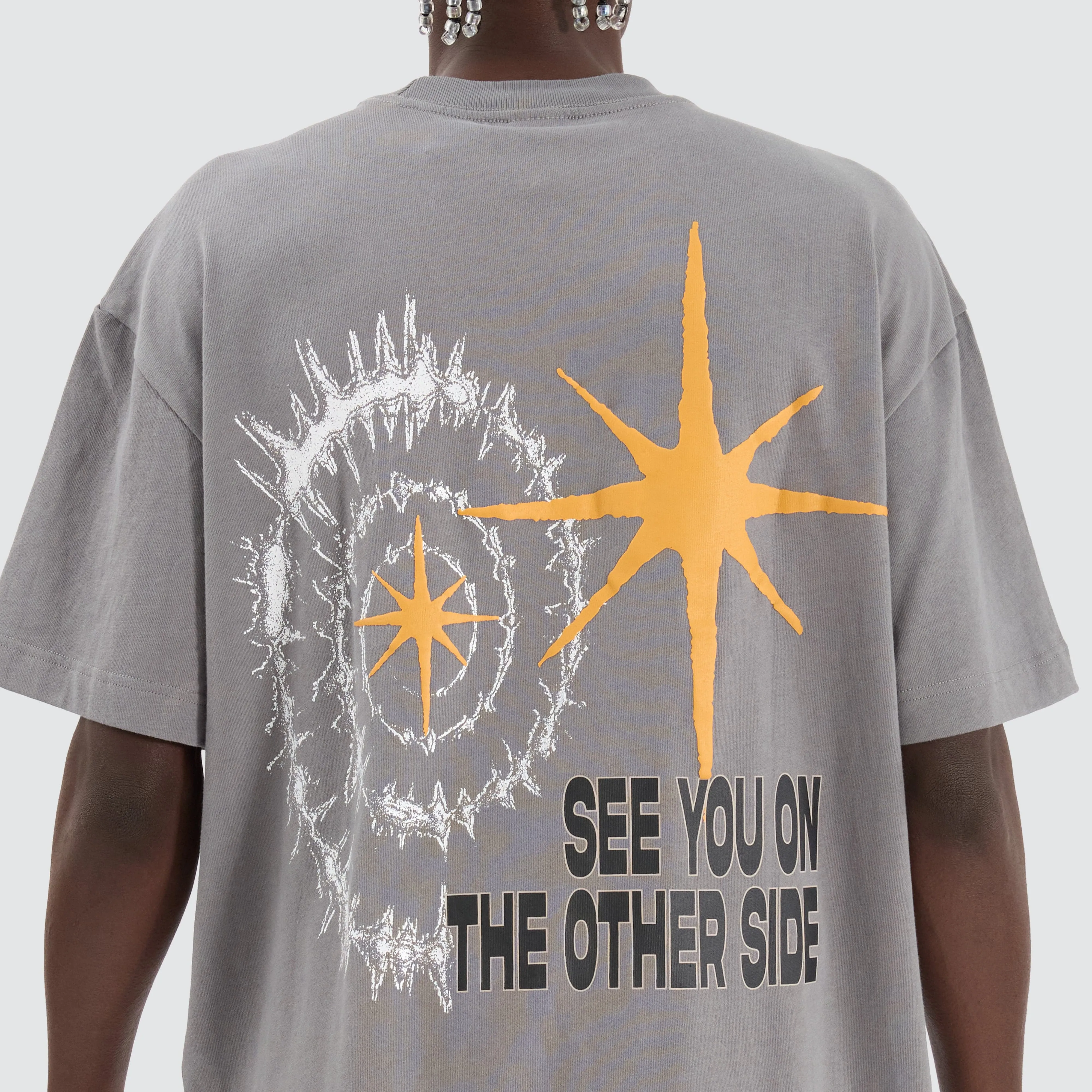 Other Side Street Tee Pigment Steel Grey