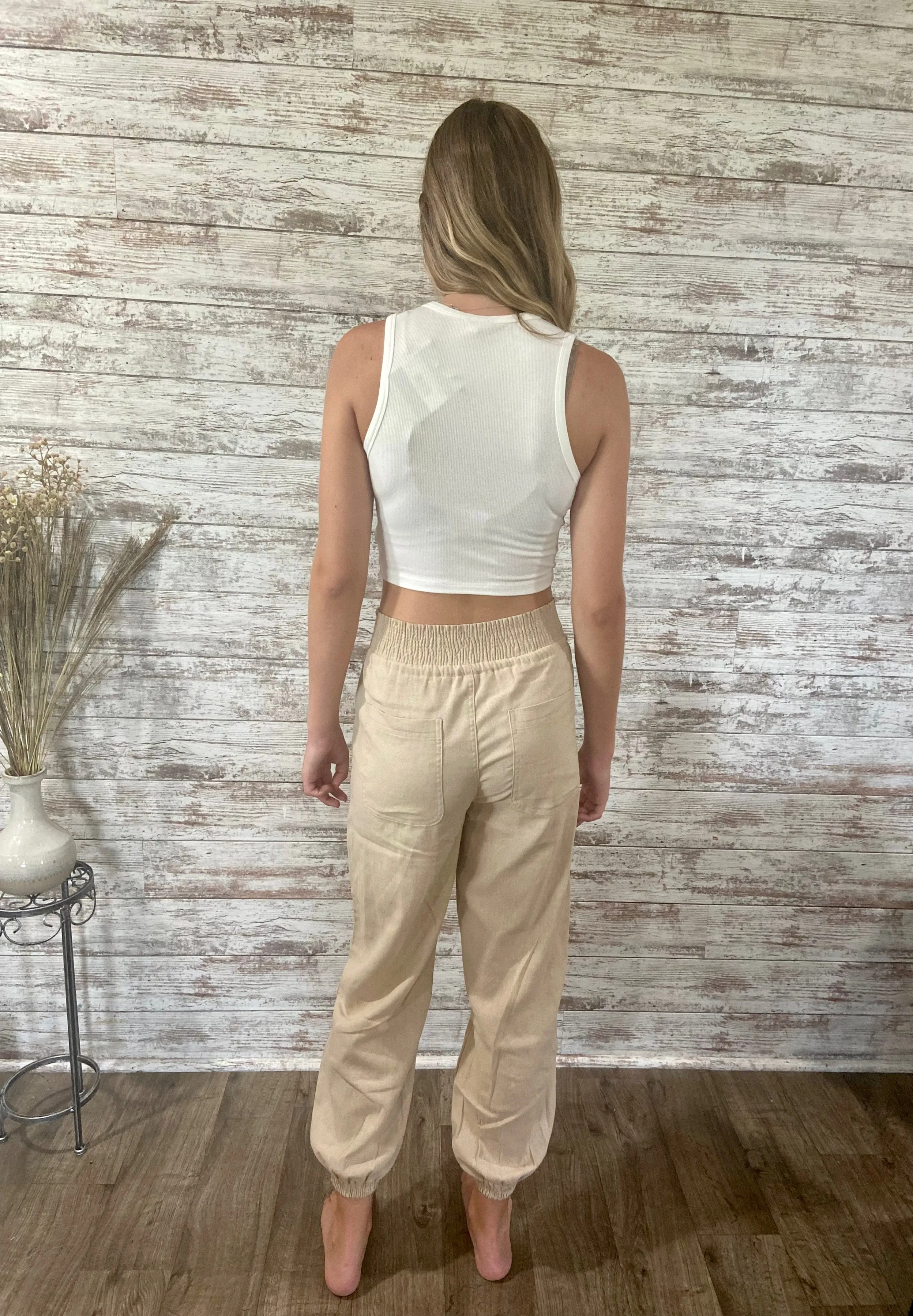 Pause and Reflect High Waist Pants