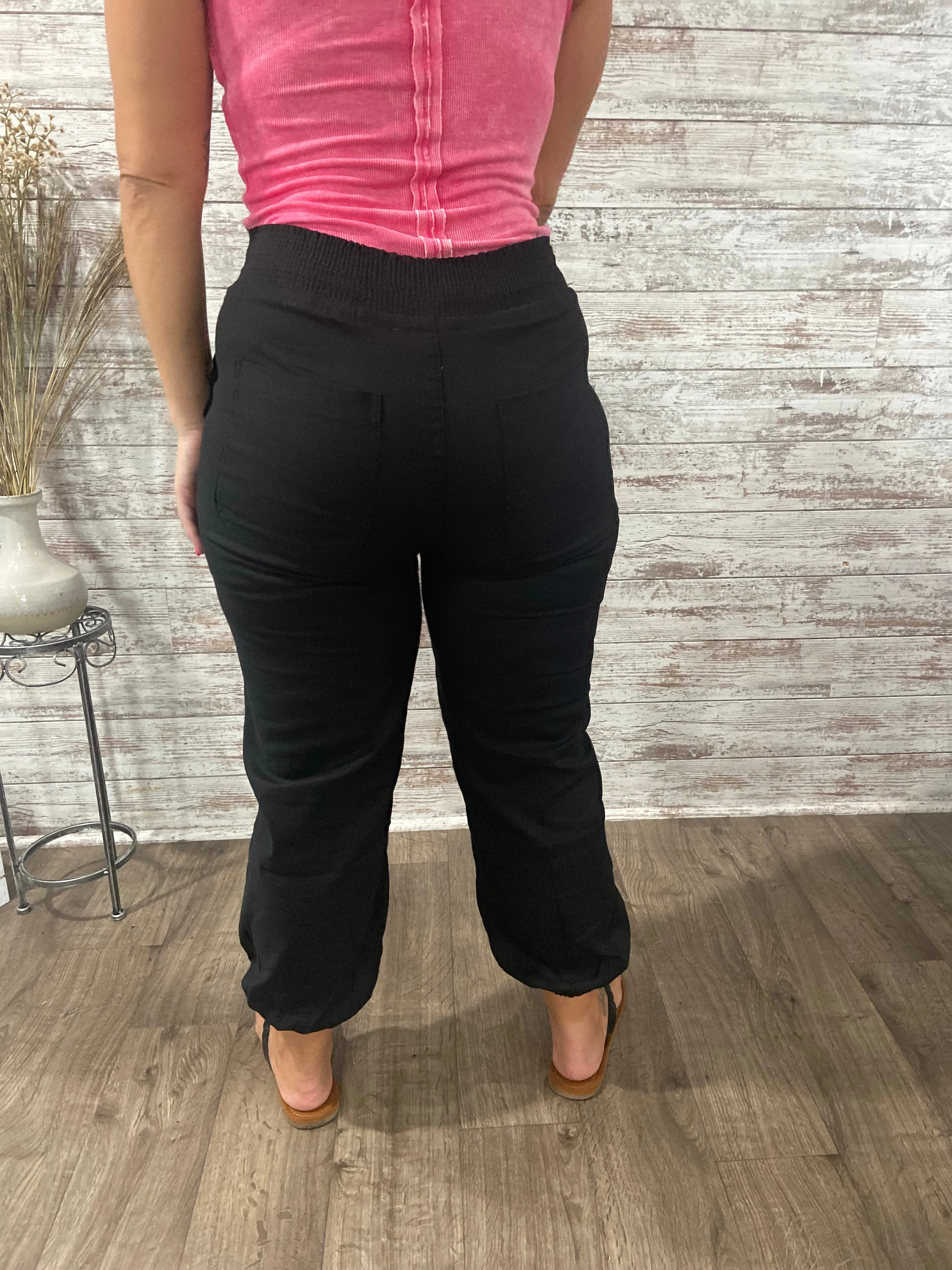 Pause and Reflect High Waist Pants