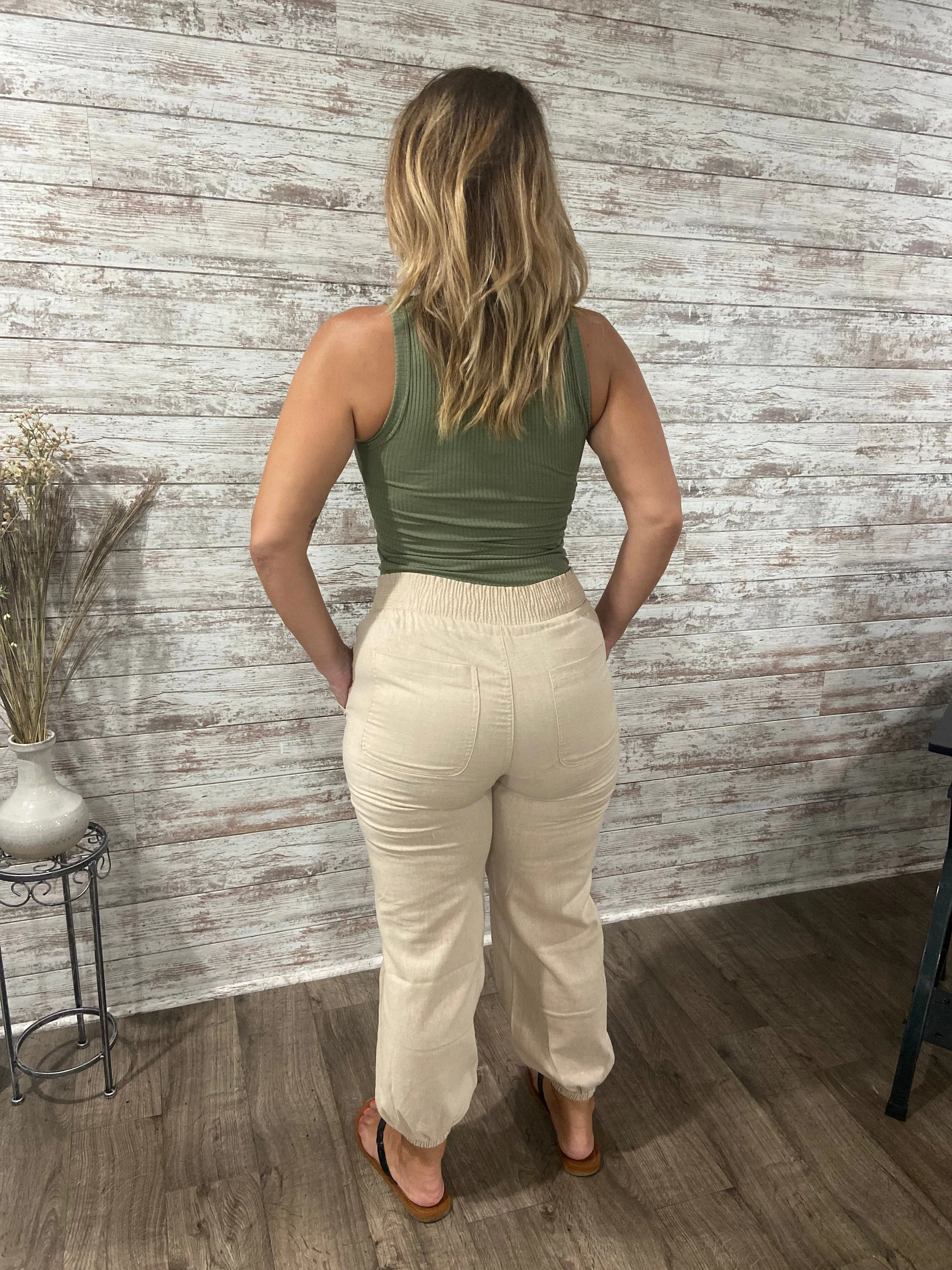 Pause and Reflect High Waist Pants
