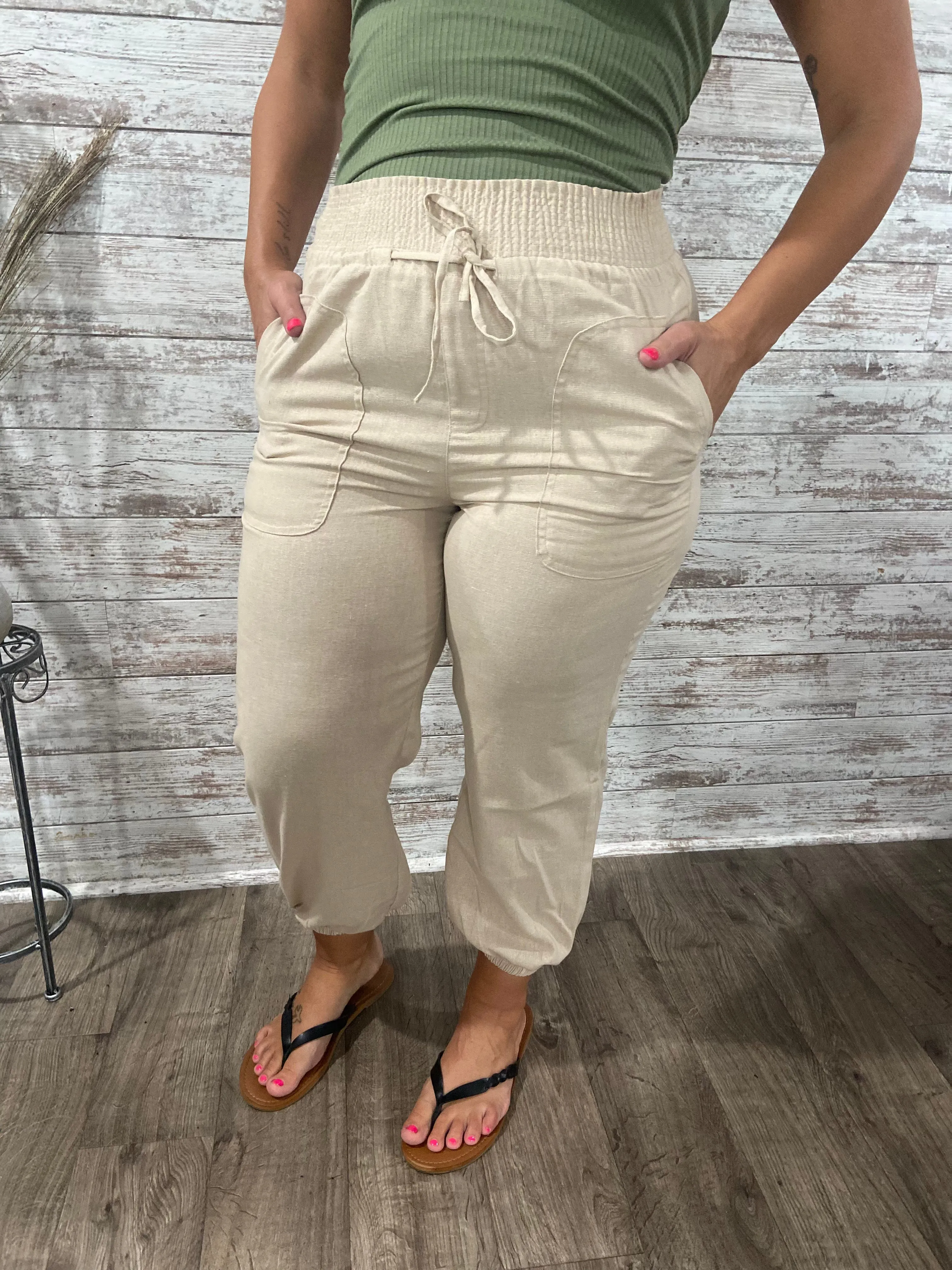 Pause and Reflect High Waist Pants